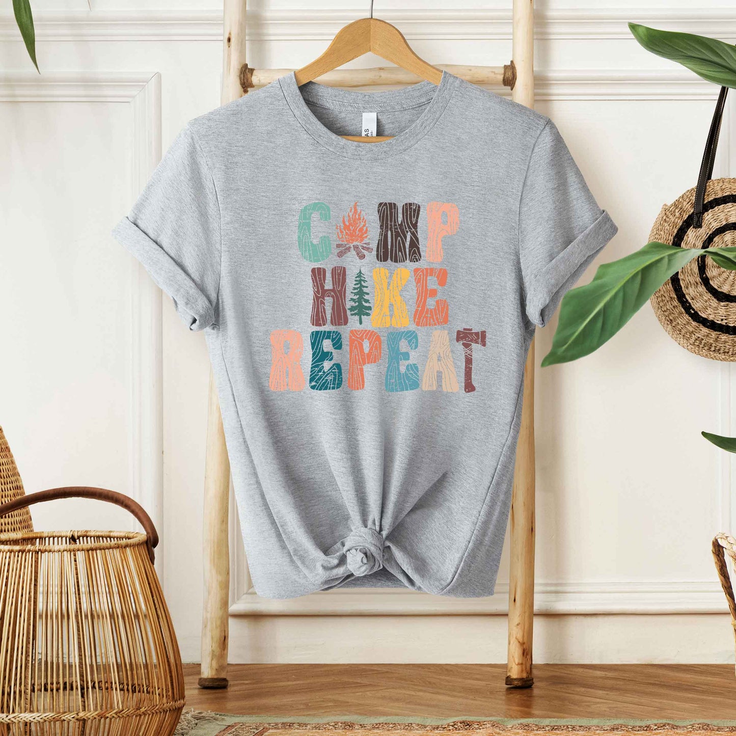 Camp Hike Repeat | Short Sleeve Graphic Tee