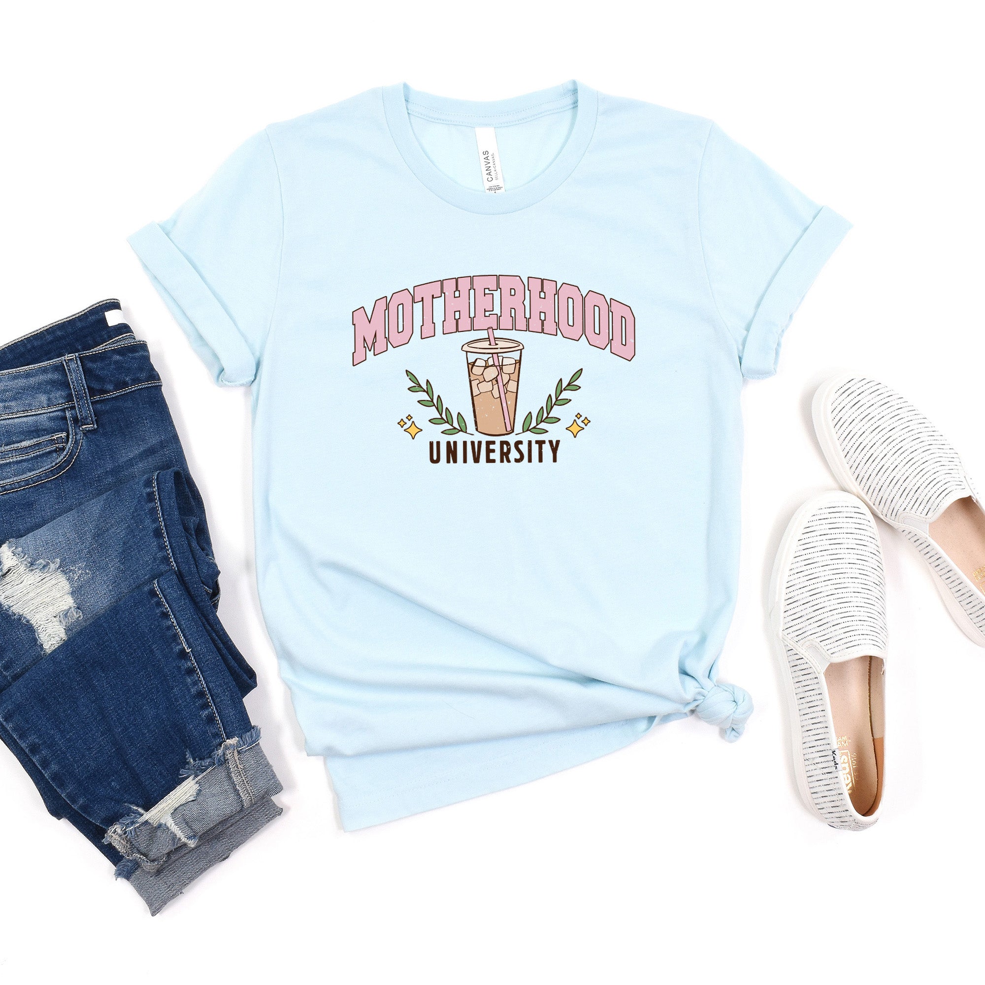 Motherhood University Drink | Short Sleeve Graphic Tee