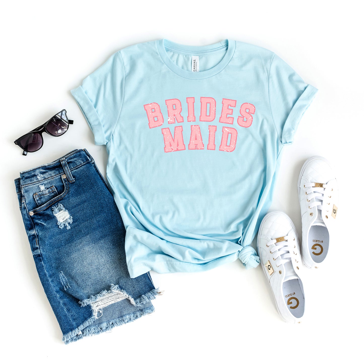 Varsity Bridesmaid | Short Sleeve Crew Neck