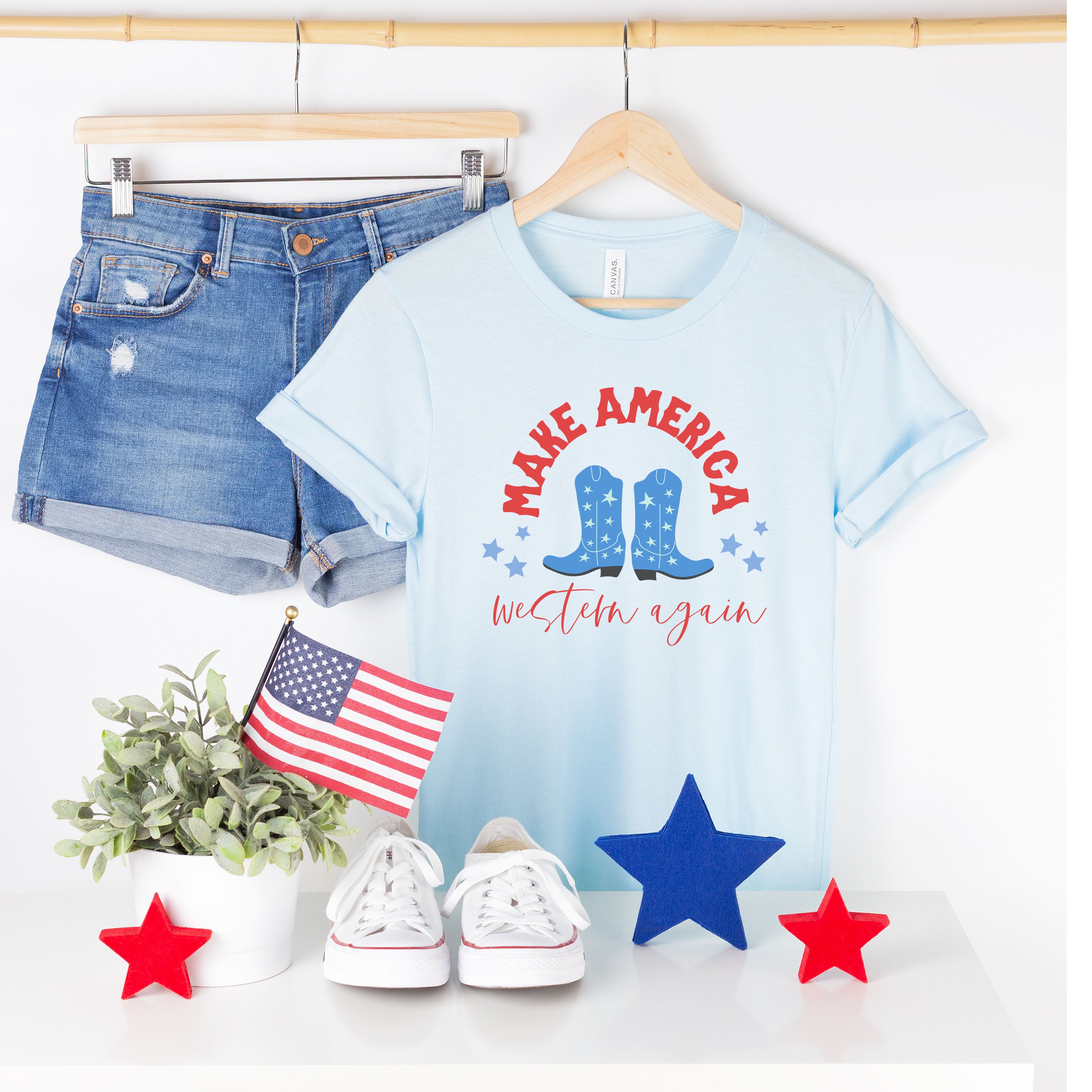 Make America Western Boots | Short Sleeve Graphic Tee