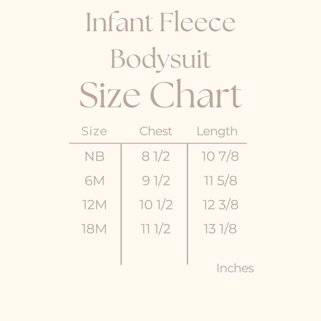 Embroidered Lucky Clover - Infant Fleece BodySuit