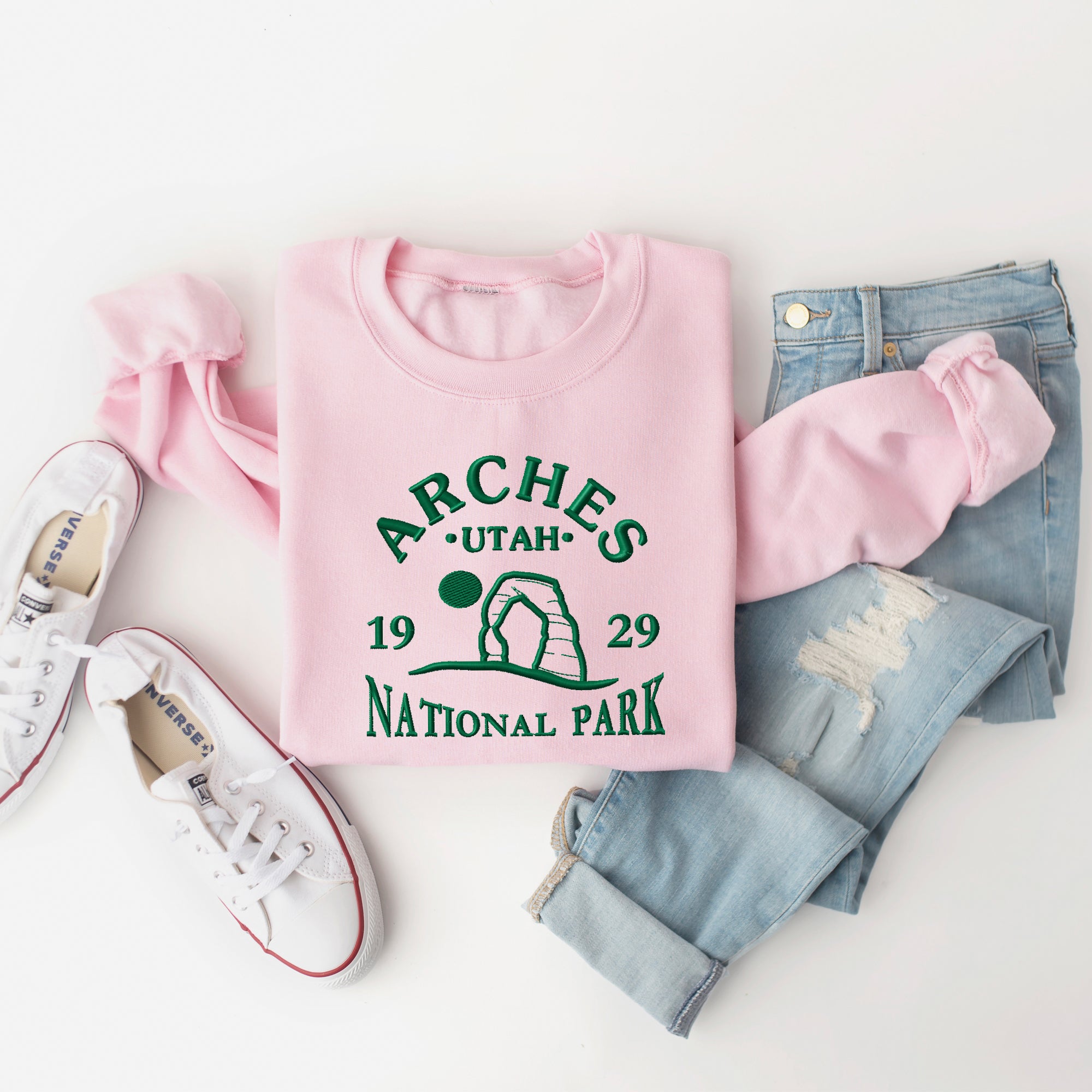 Embroidered Utah Arches | Sweatshirt