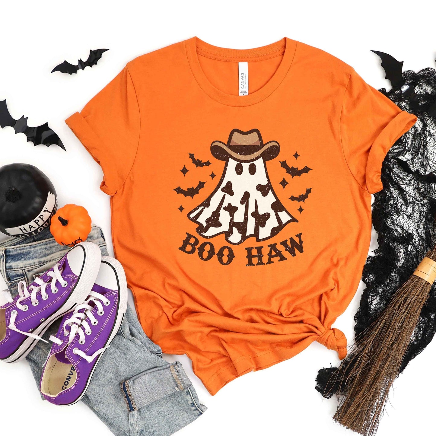 Boo Haw Ghost | Short Sleeve Crew Neck