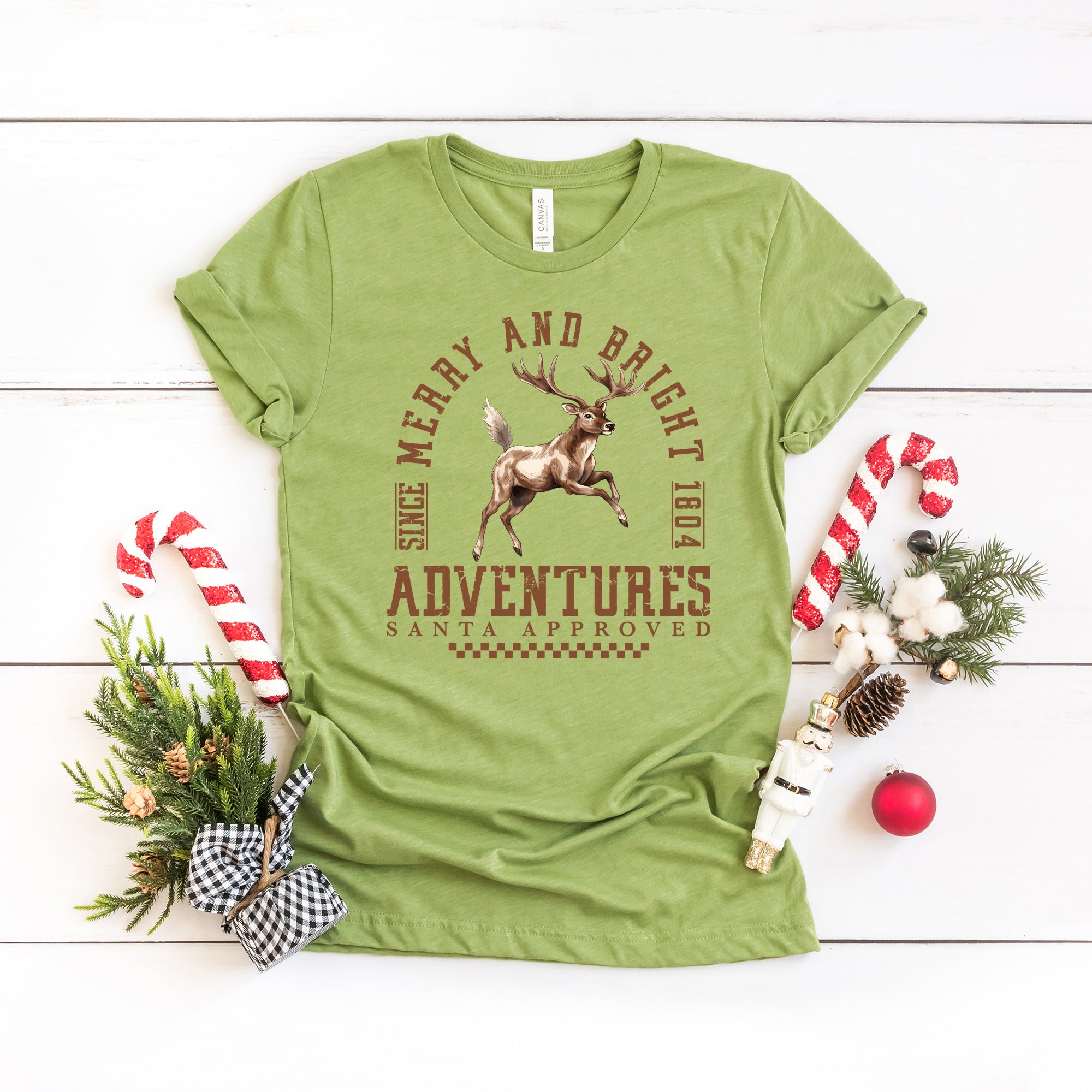 Merry and Bright Adventures | Short Sleeve Crew Neck