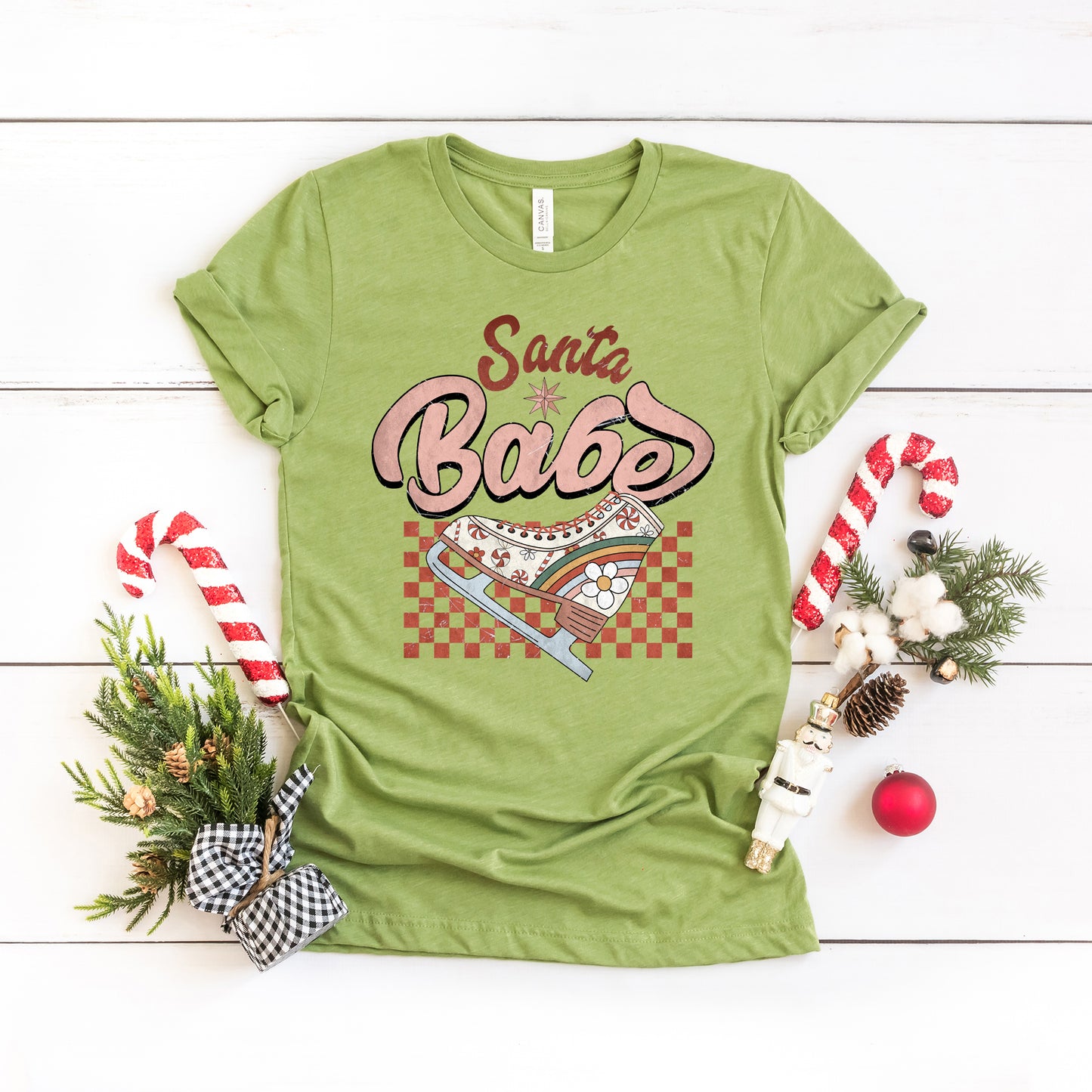 Santa Babe | Short Sleeve Crew Neck