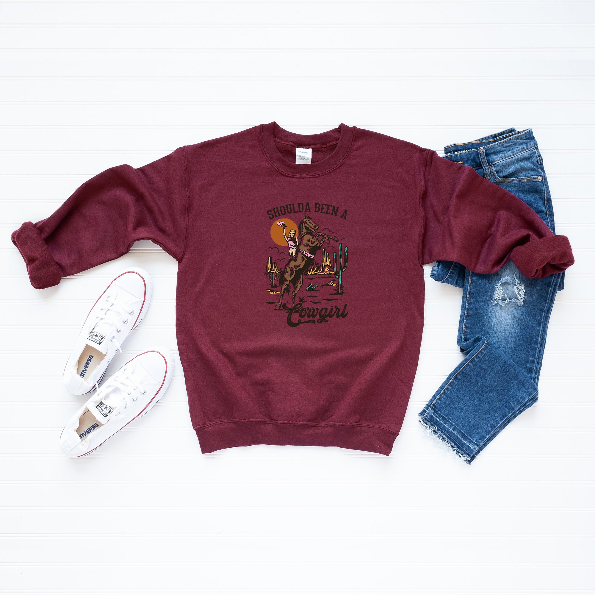 Shoulda Been A Cowgirl | Sweatshirt