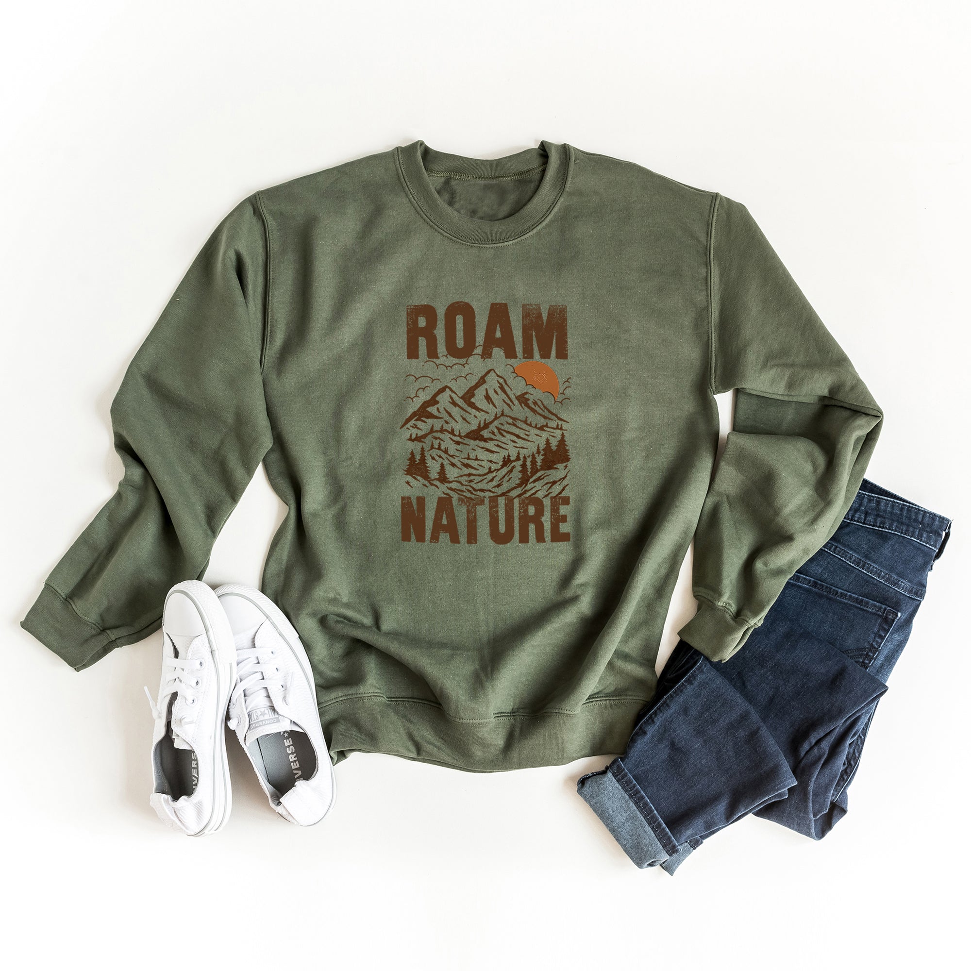 Roam Nature Mountains | Sweatshirt