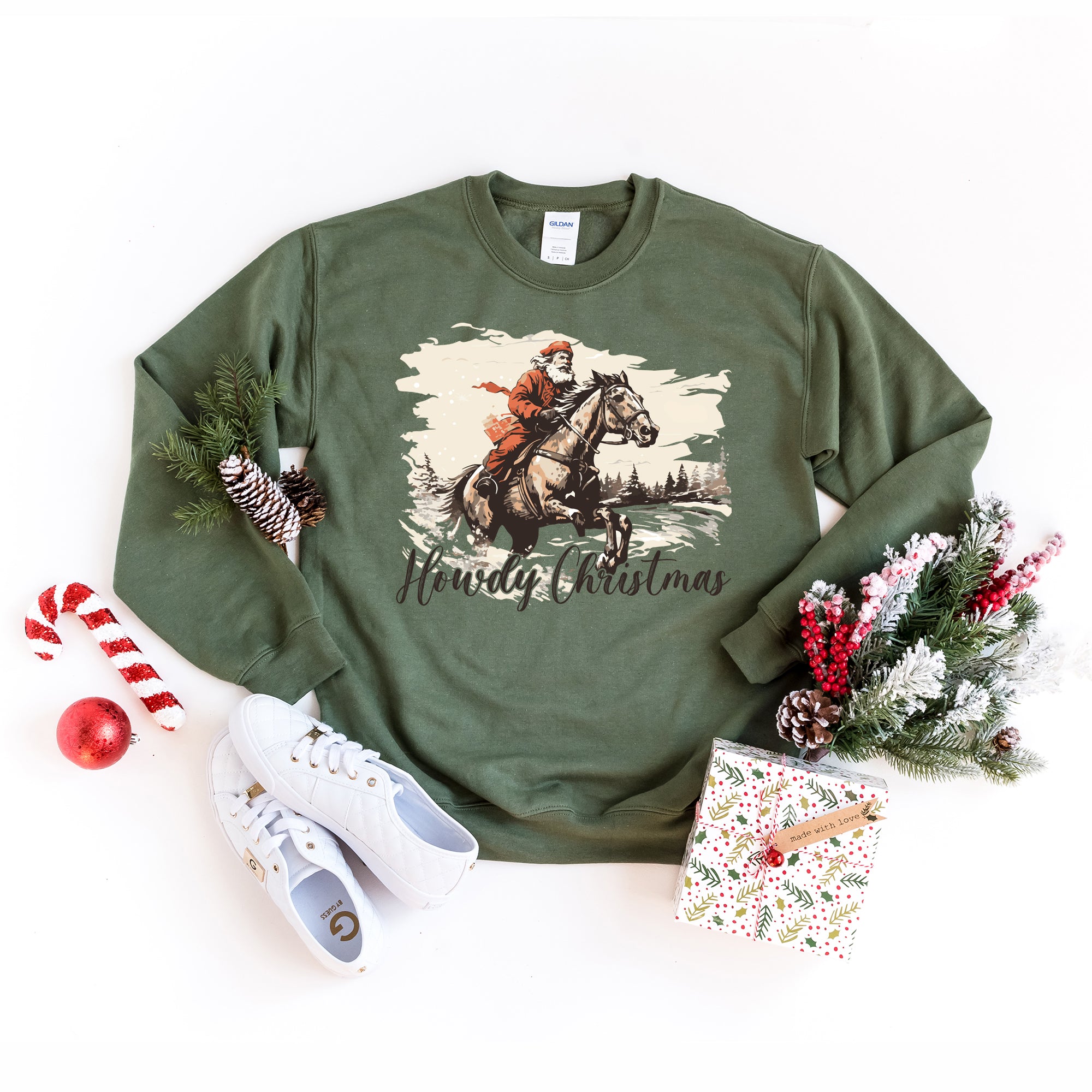 Howdy Christmas | Sweatshirt