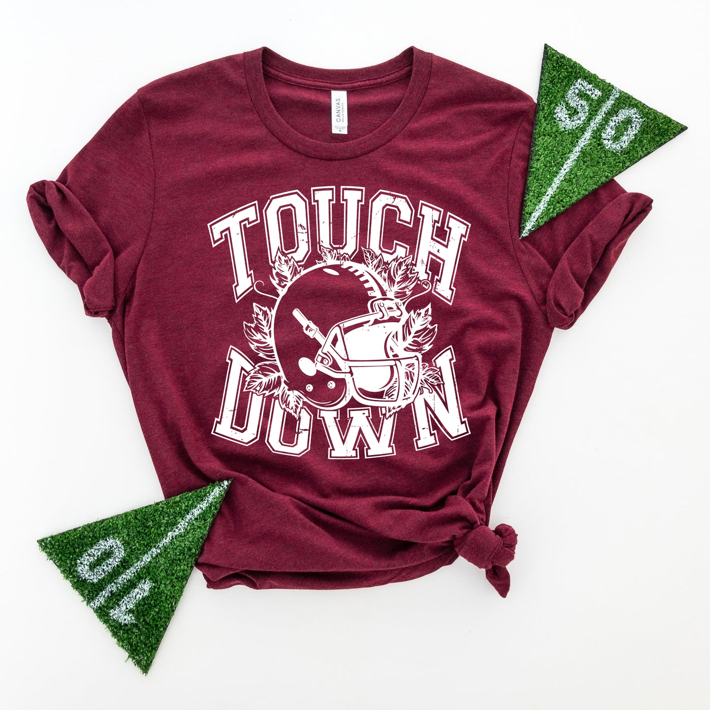Touchdown Helmet |Short Sleeve Crew Neck