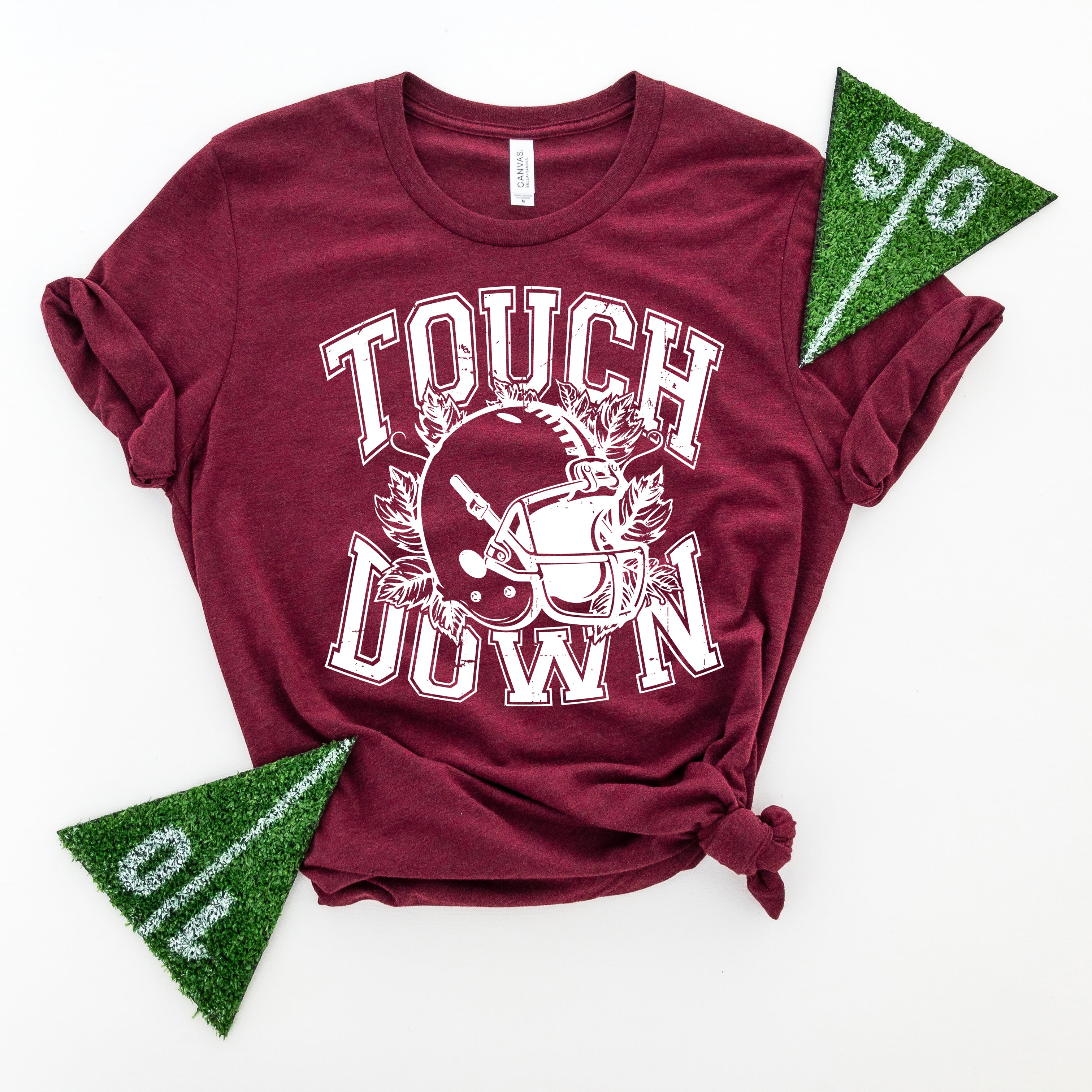 Touchdown Helmet |Short Sleeve Crew Neck