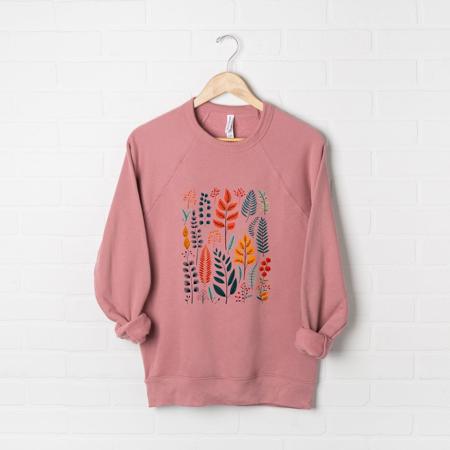 Winter Leaves | Bella Canvas Sweatshirt