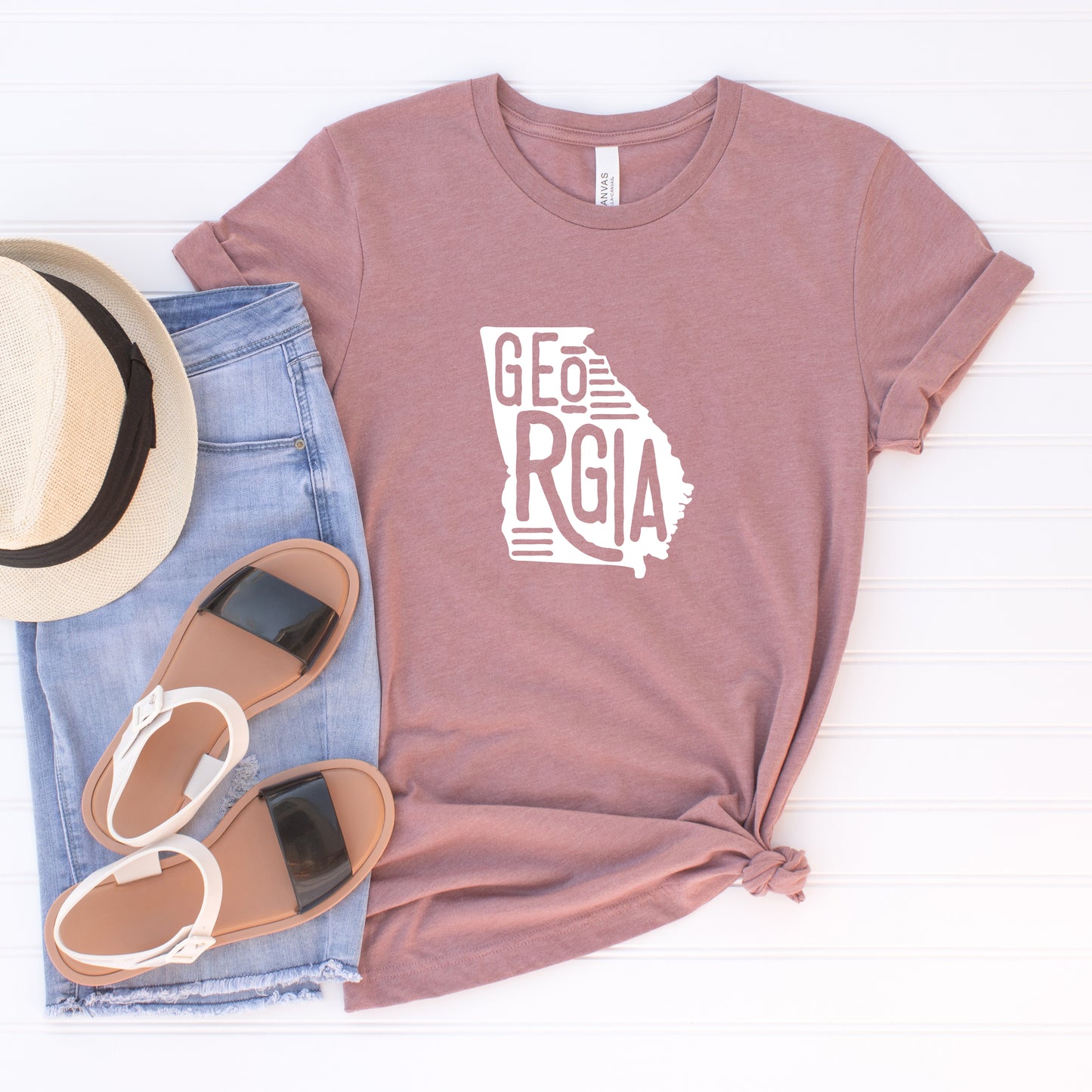 Georgia Typography | Short Sleeve Graphic Tee