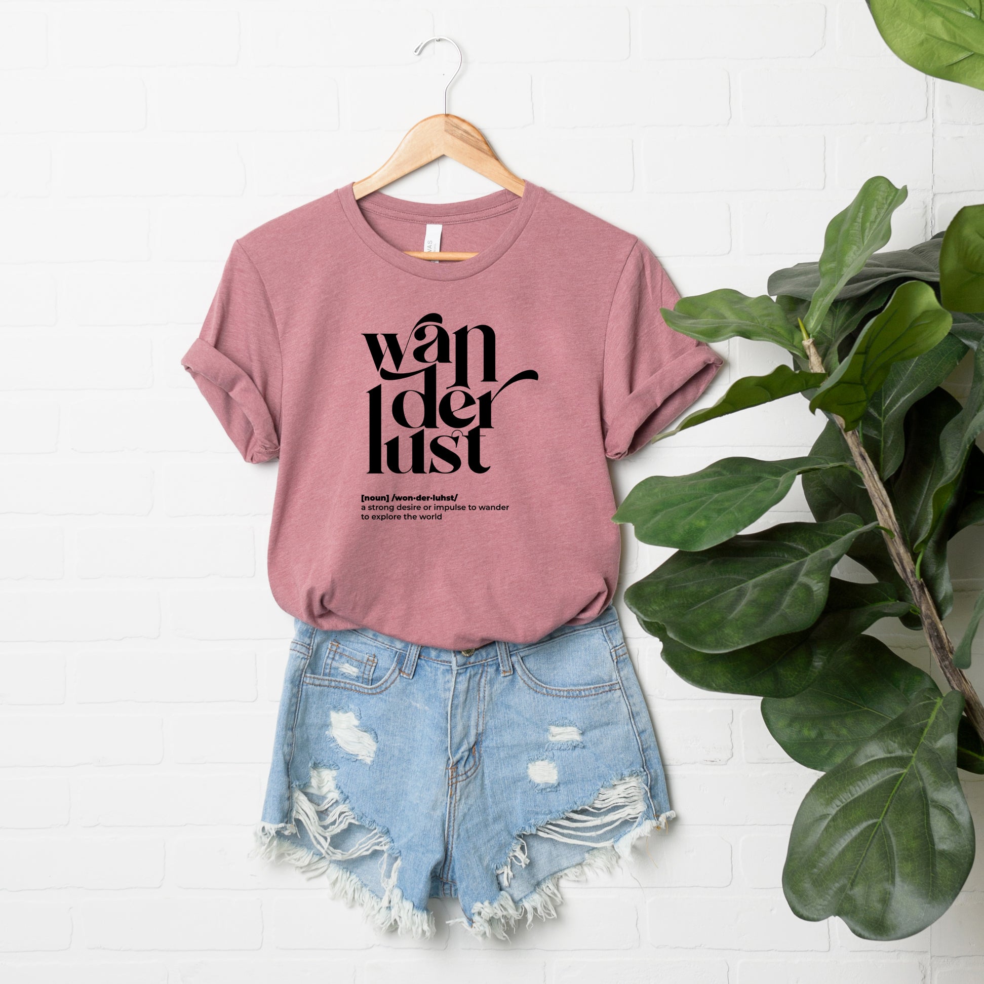 Wanderlust Definition | Short Sleeve Crew Neck