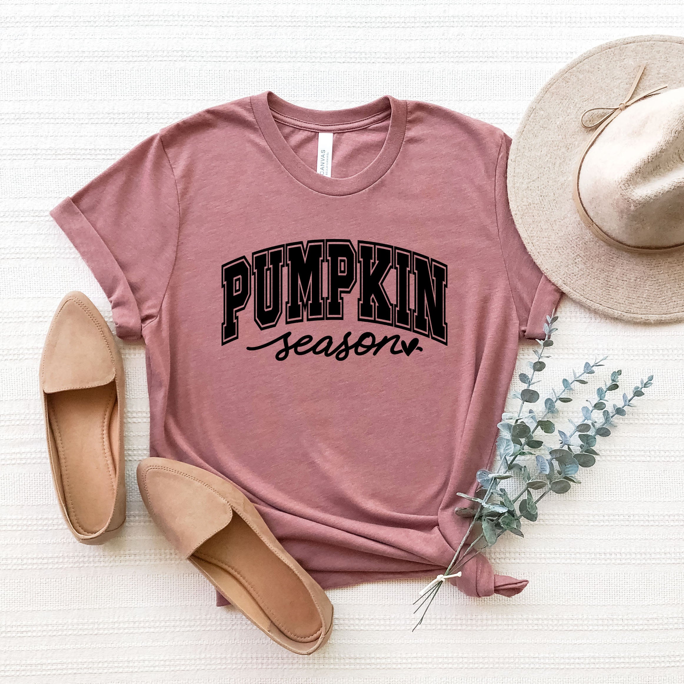 Pumpkin Season Bold | Short Sleeve Crew Neck