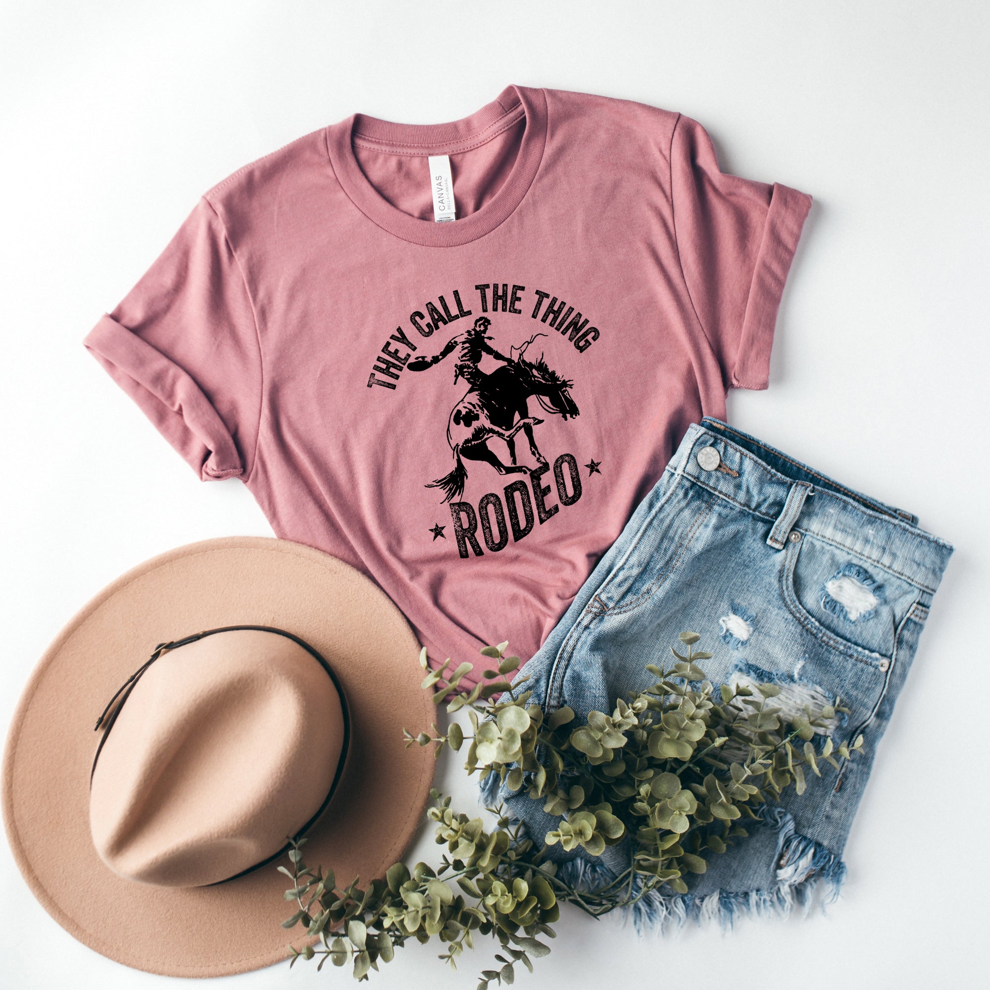 Call the Thing Rodeo Stars | Short Sleeve Crewneck