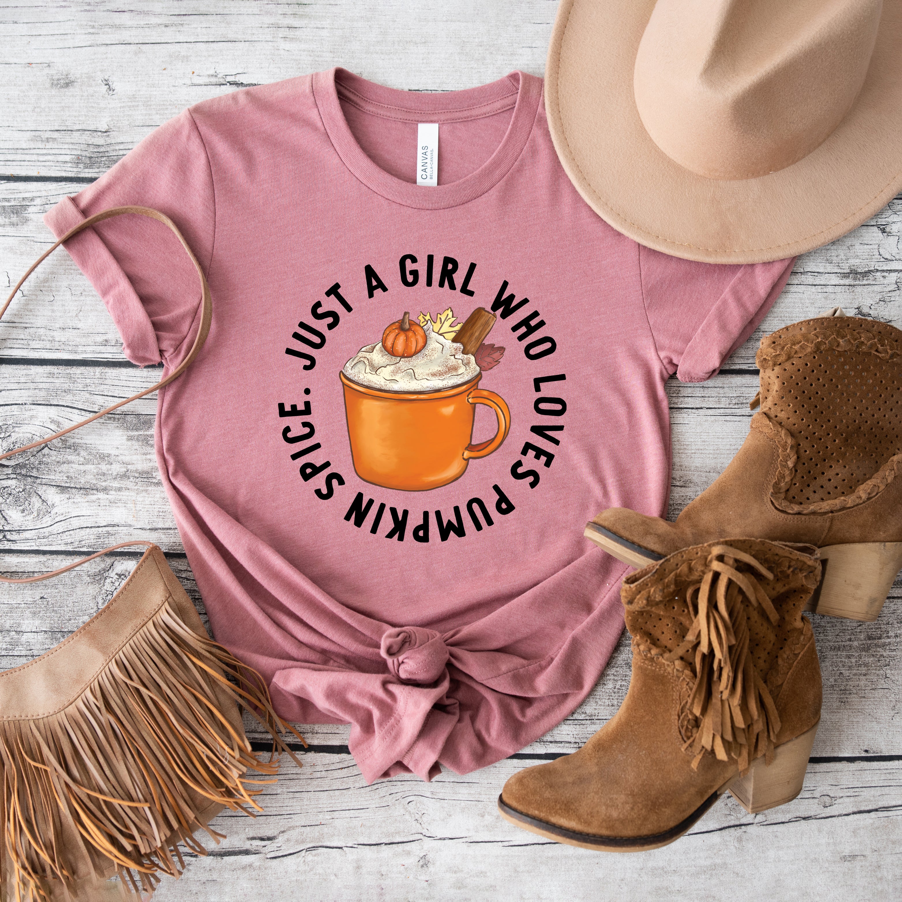 Loves Pumpkin Spice | Short Sleeve Graphic Tee