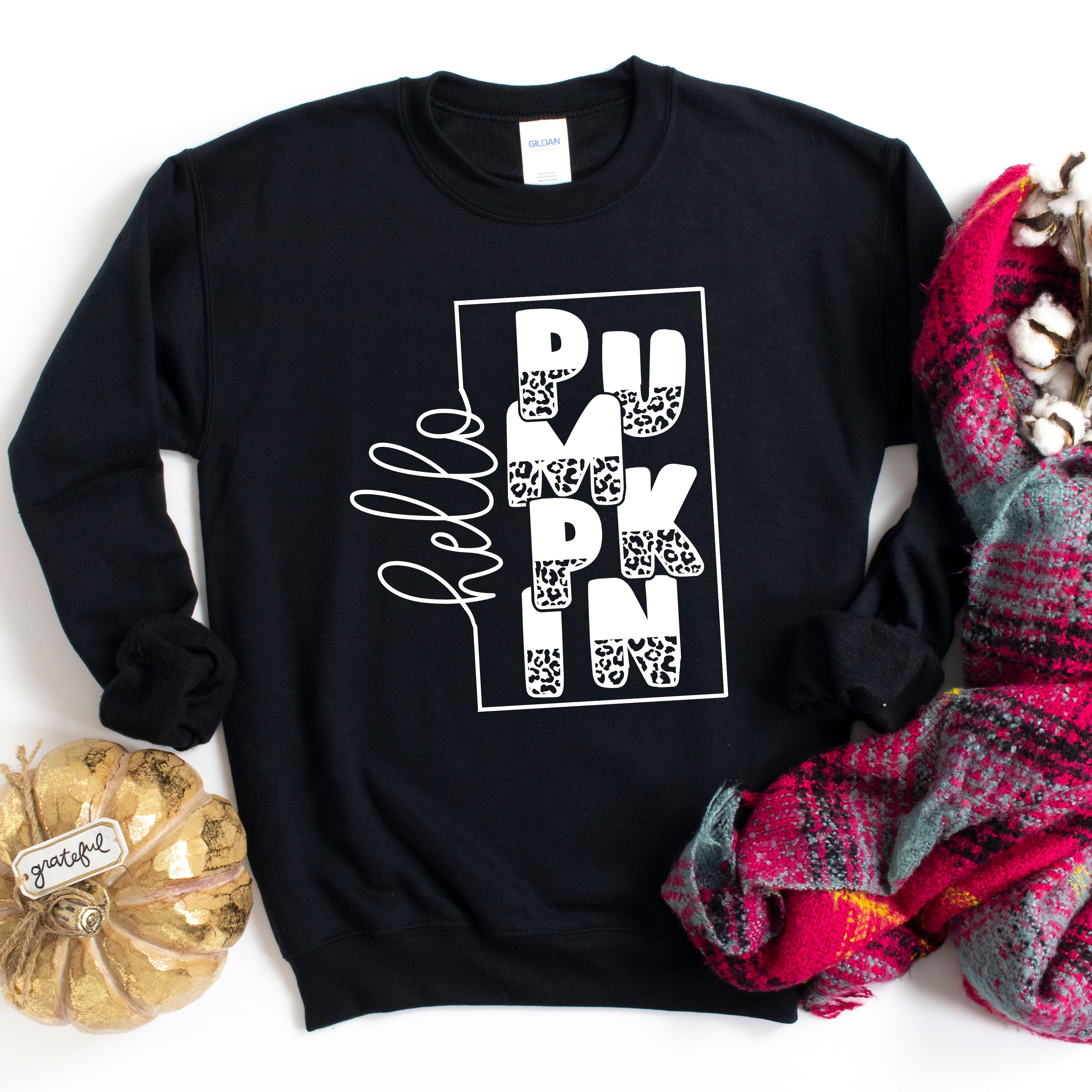 Hello Pumpkin Square | Sweatshirt