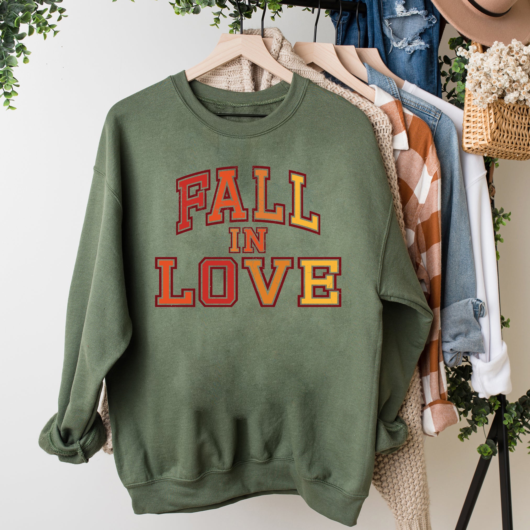 Fall In Love Ombre | Sweatshirt