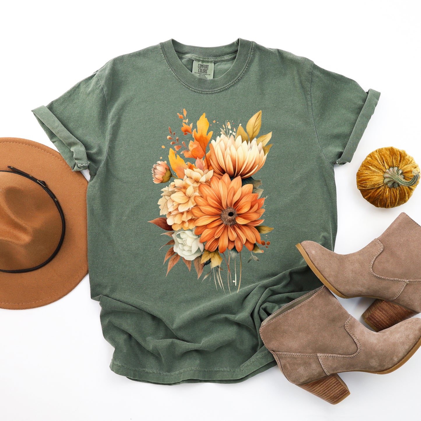 Fall Watercolor | Garment Dyed Tee