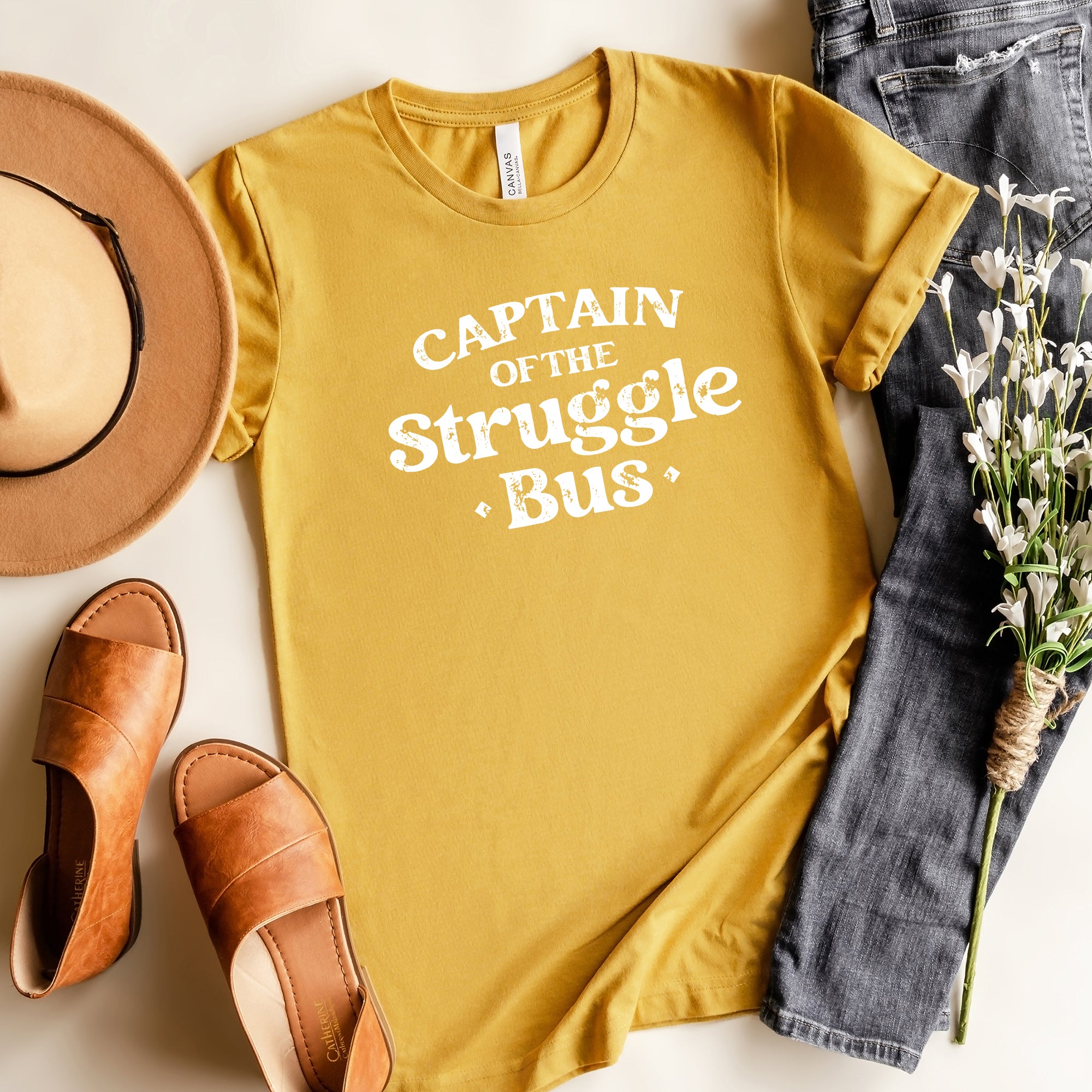 Captain of the Struggle Bus | Short Sleeve Crew Neck
