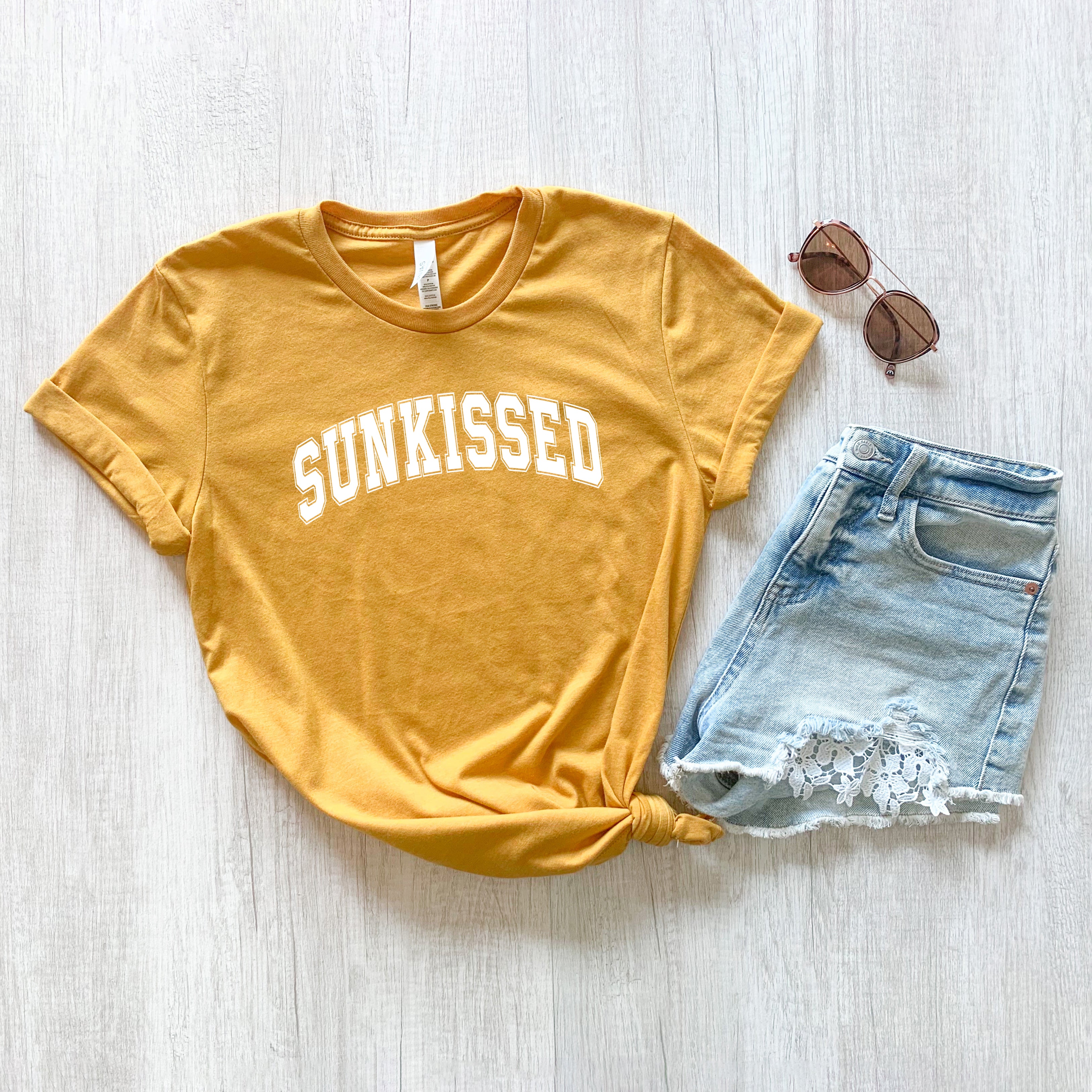 Varsity Sunkissed | Short Sleeve Graphic Tee