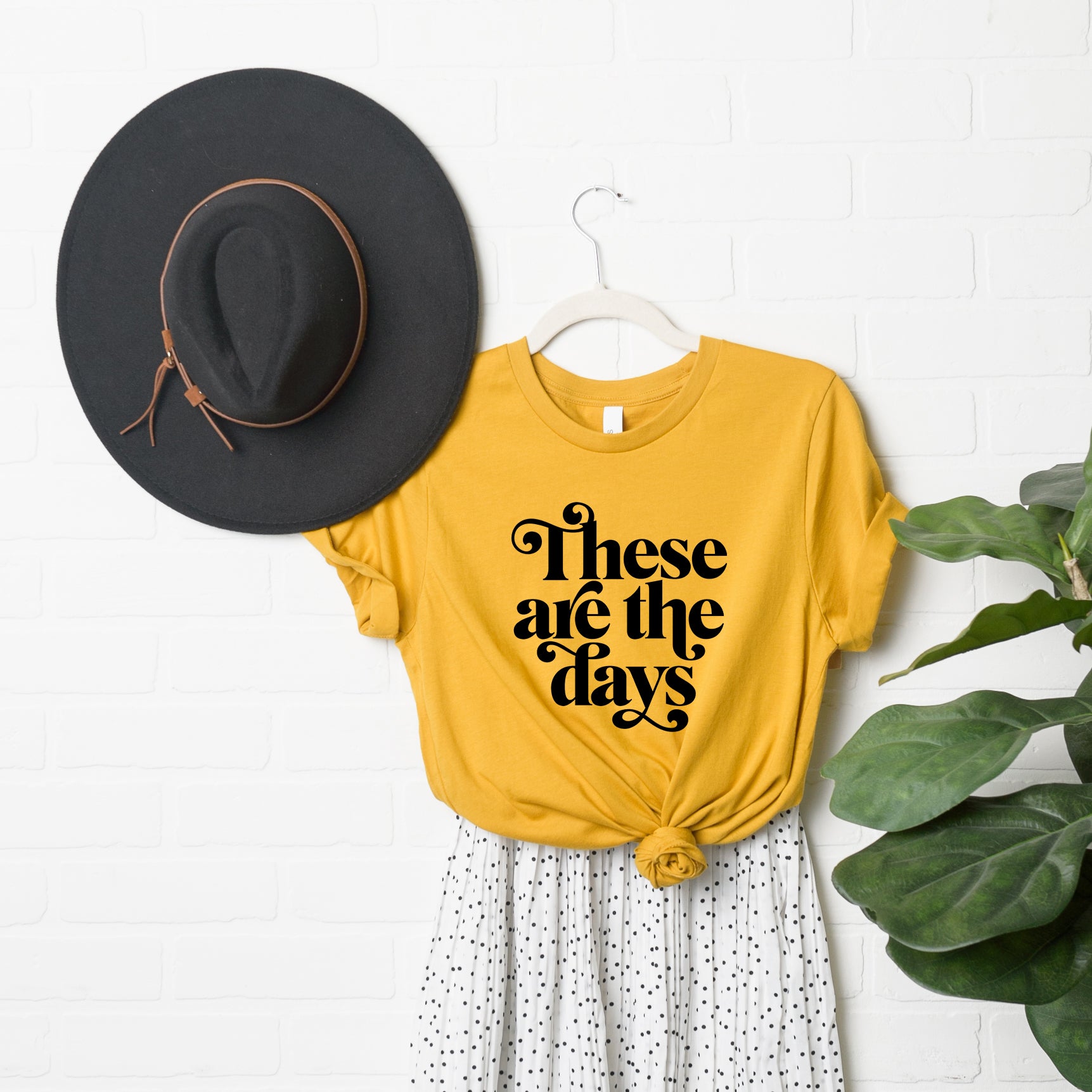 These Are The Days | Short Sleeve Graphic Tee