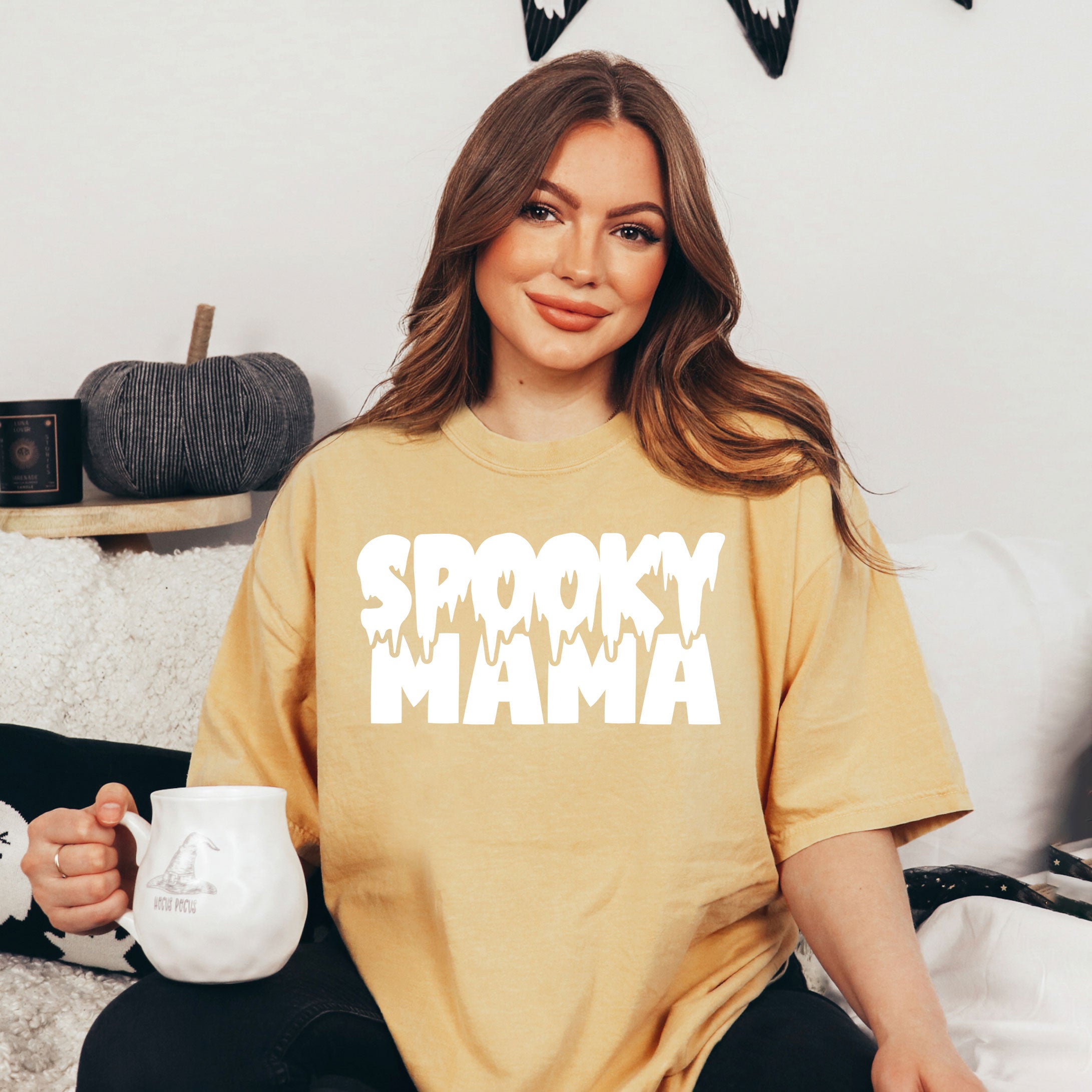 Spooky Mama | Garment Dyed Short Sleeve Tee