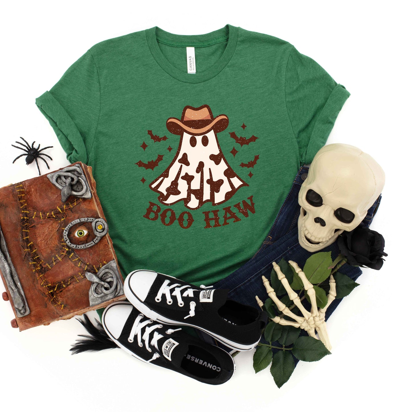 Boo Haw Ghost | Short Sleeve Crew Neck