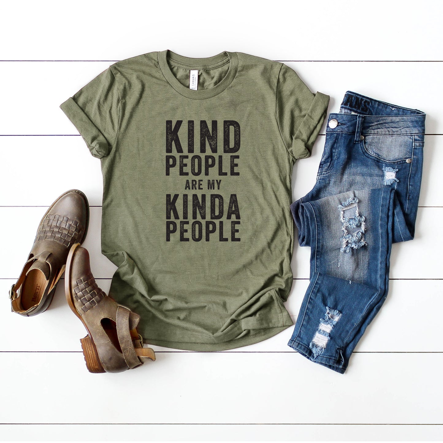 Kind People Are My Kinda People | Short Sleeve Graphic Tee