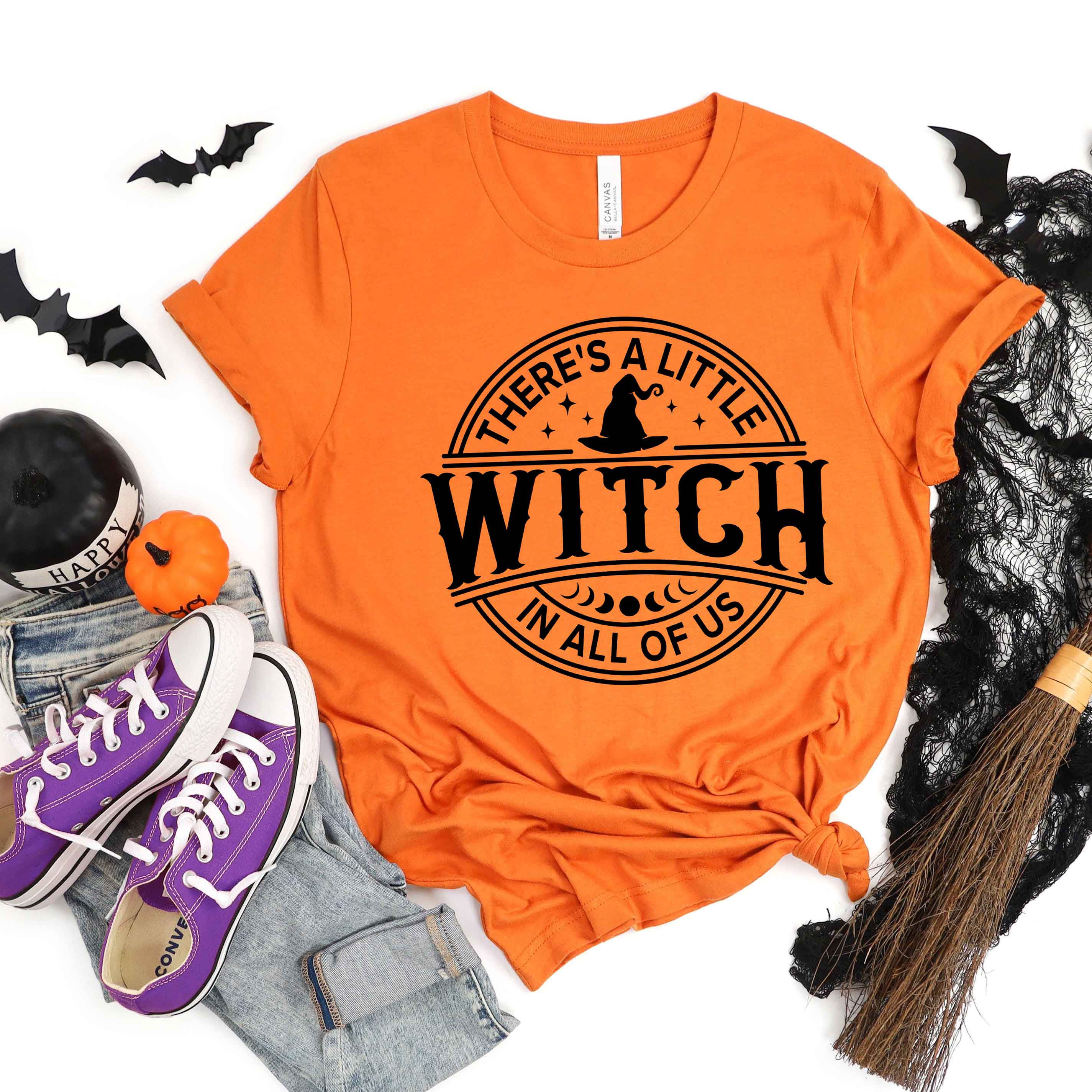 A Little Witch In All of Us | Short Sleeve Crew Neck