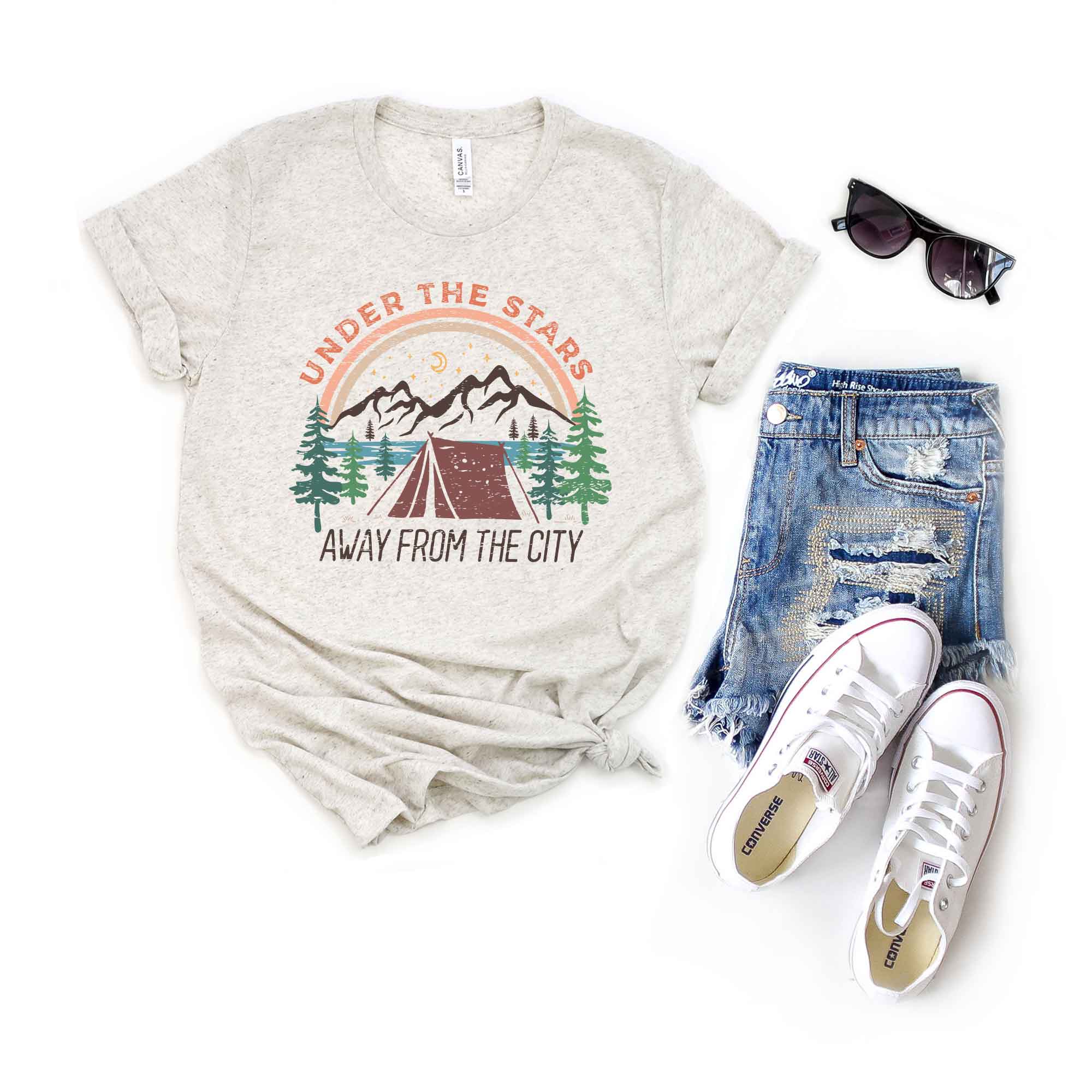 Away From the City | Short Sleeve Graphic Tee