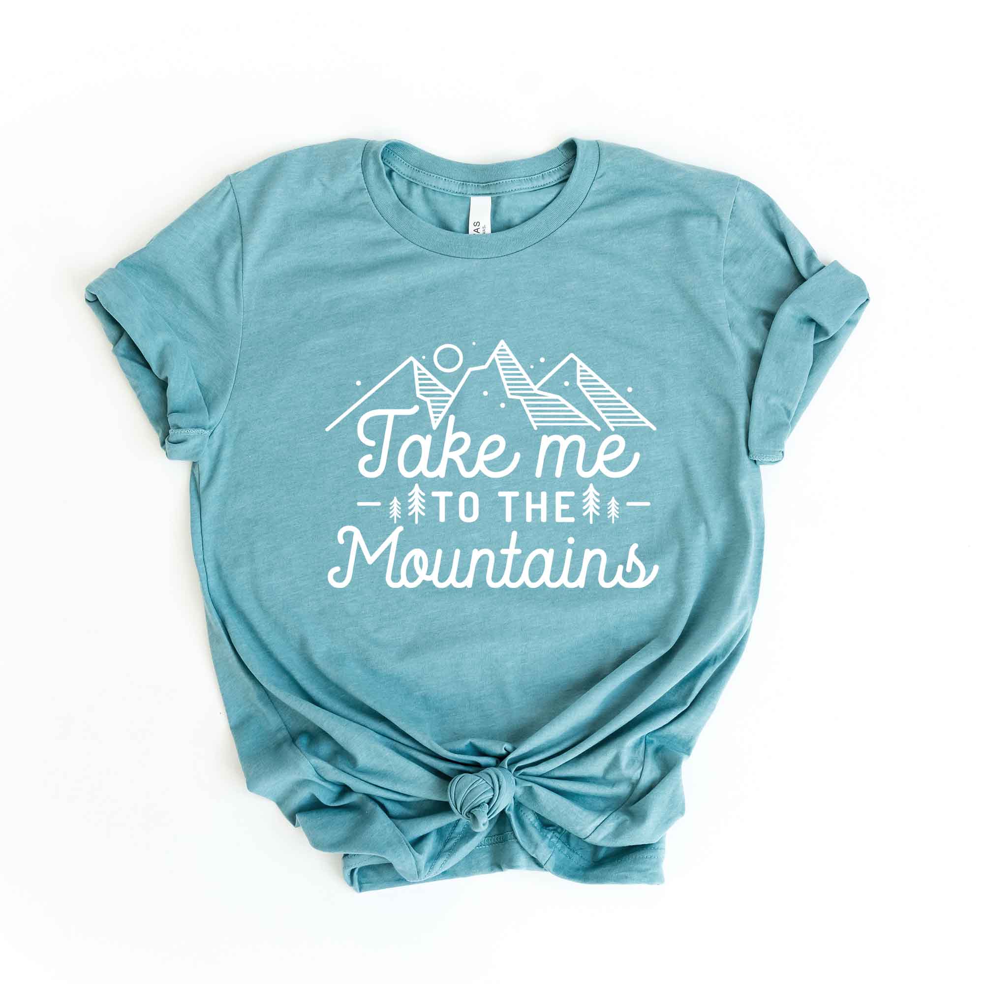 Take Me to the Mountains Landscape | Short Sleeve Graphic Tee