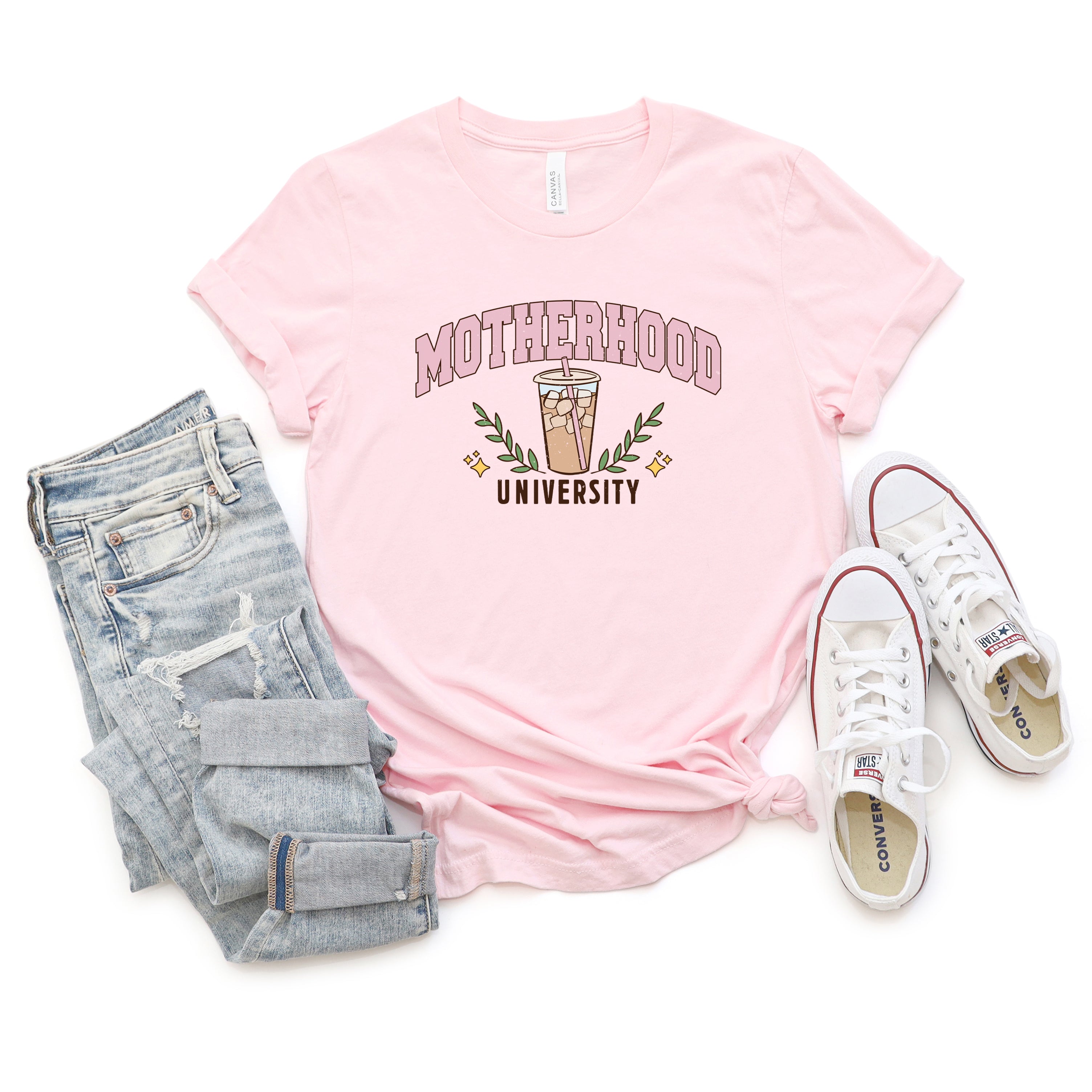 Motherhood University Drink | Short Sleeve Graphic Tee