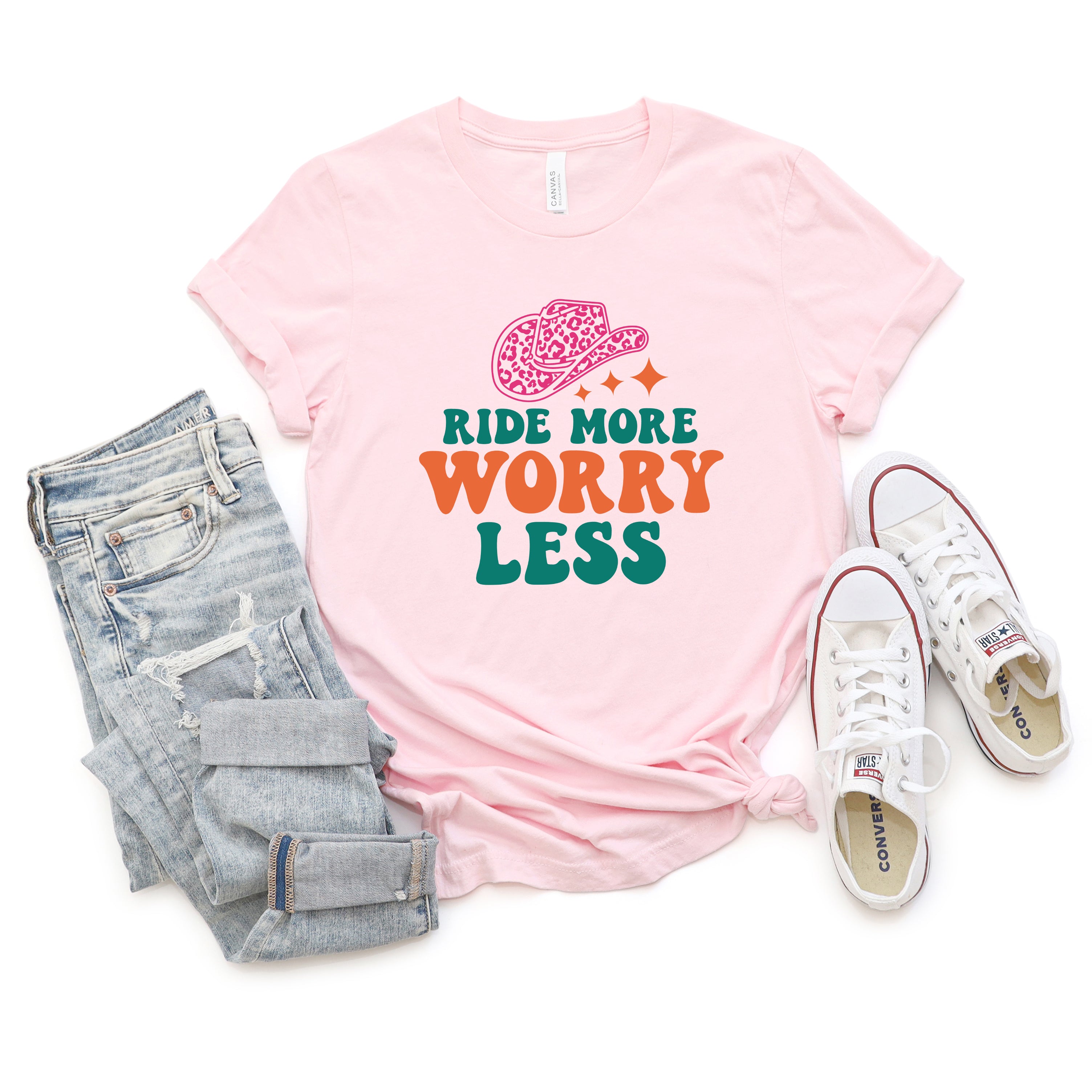 Ride More Worry Less | Short Sleeve Graphic Tee