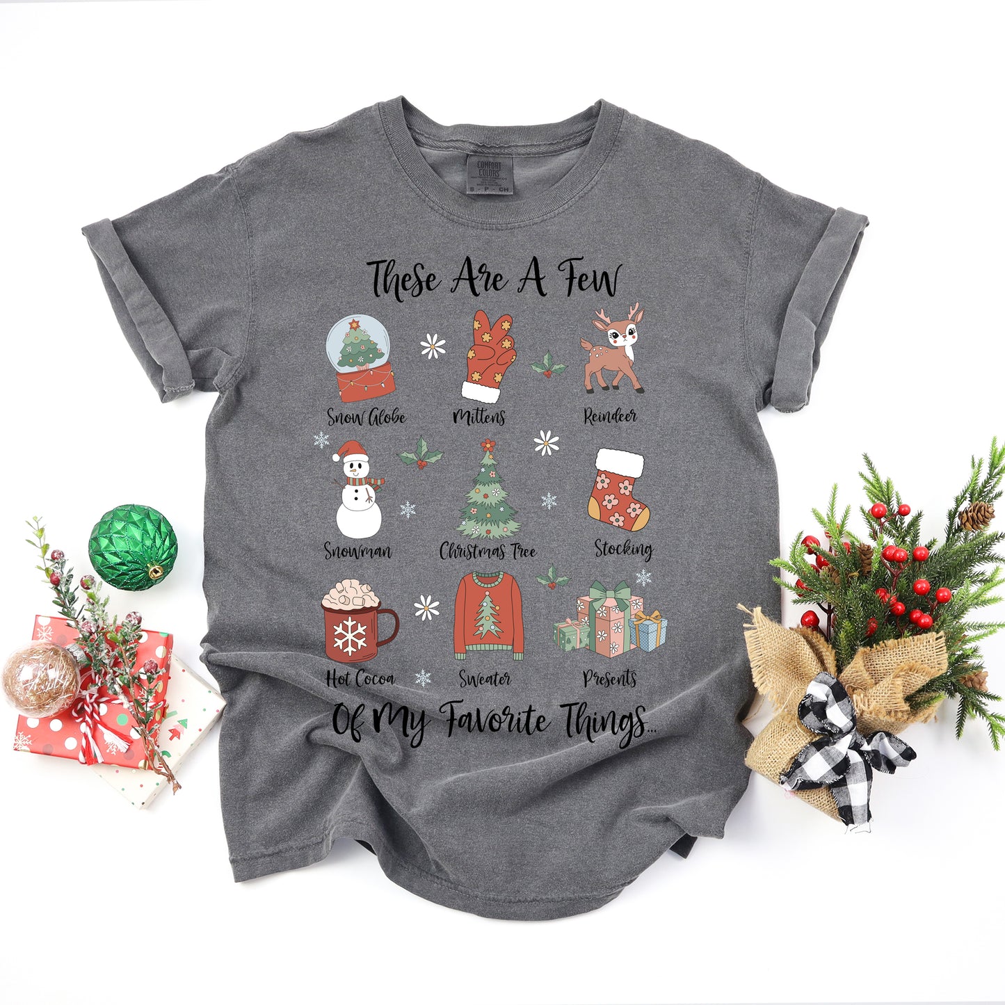 Christmas Favorites | Garment Dyed Tee