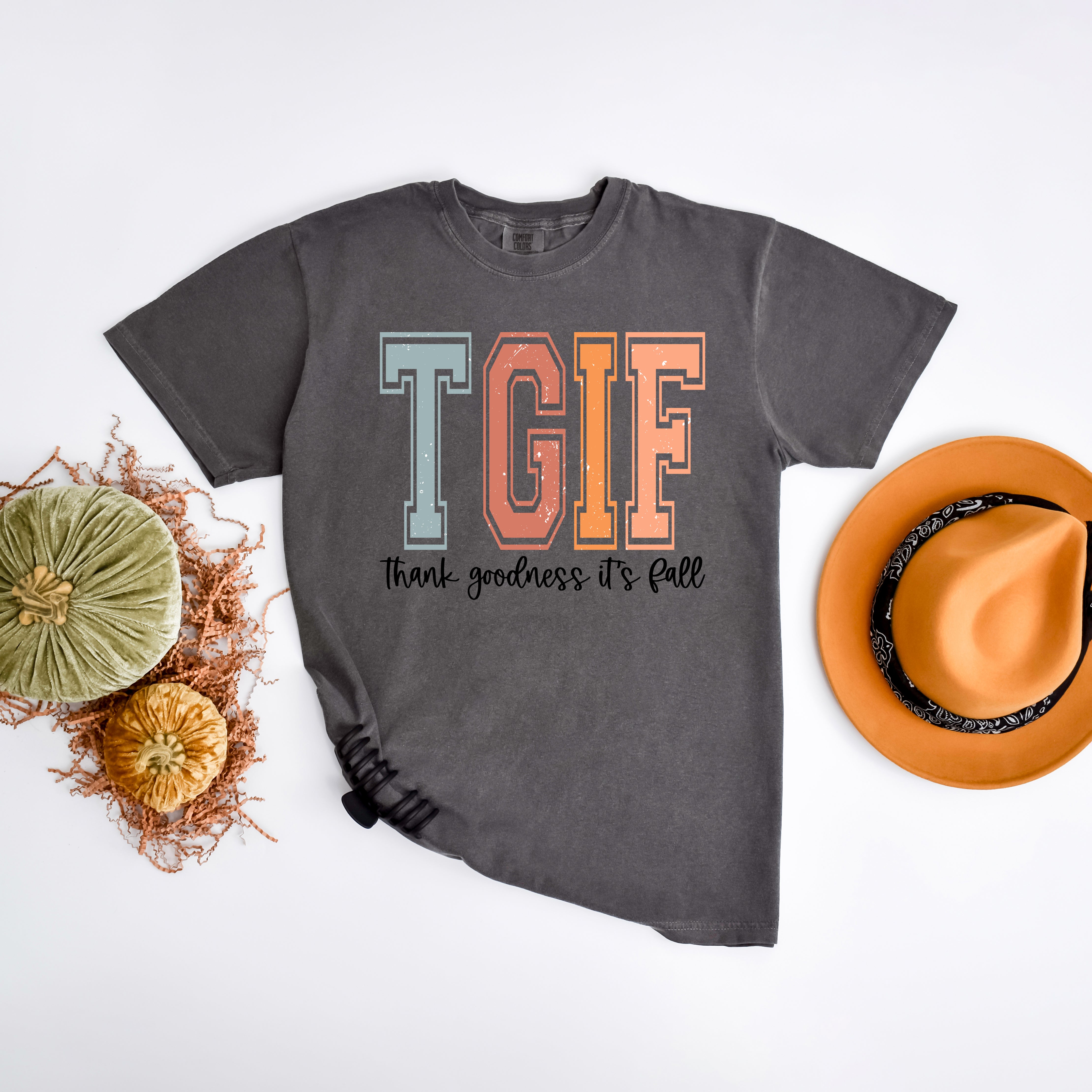 Thank Goodness It's Fall | Garment Dyed Tee