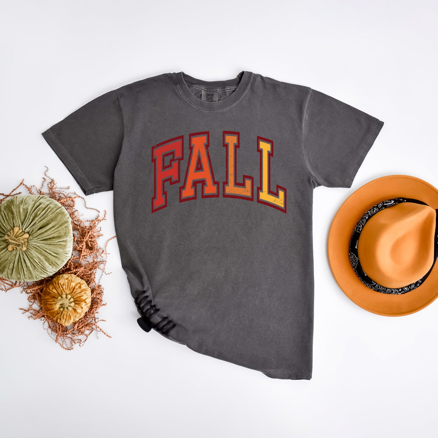 Varsity Fall Ombre | Garment Dyed Tee