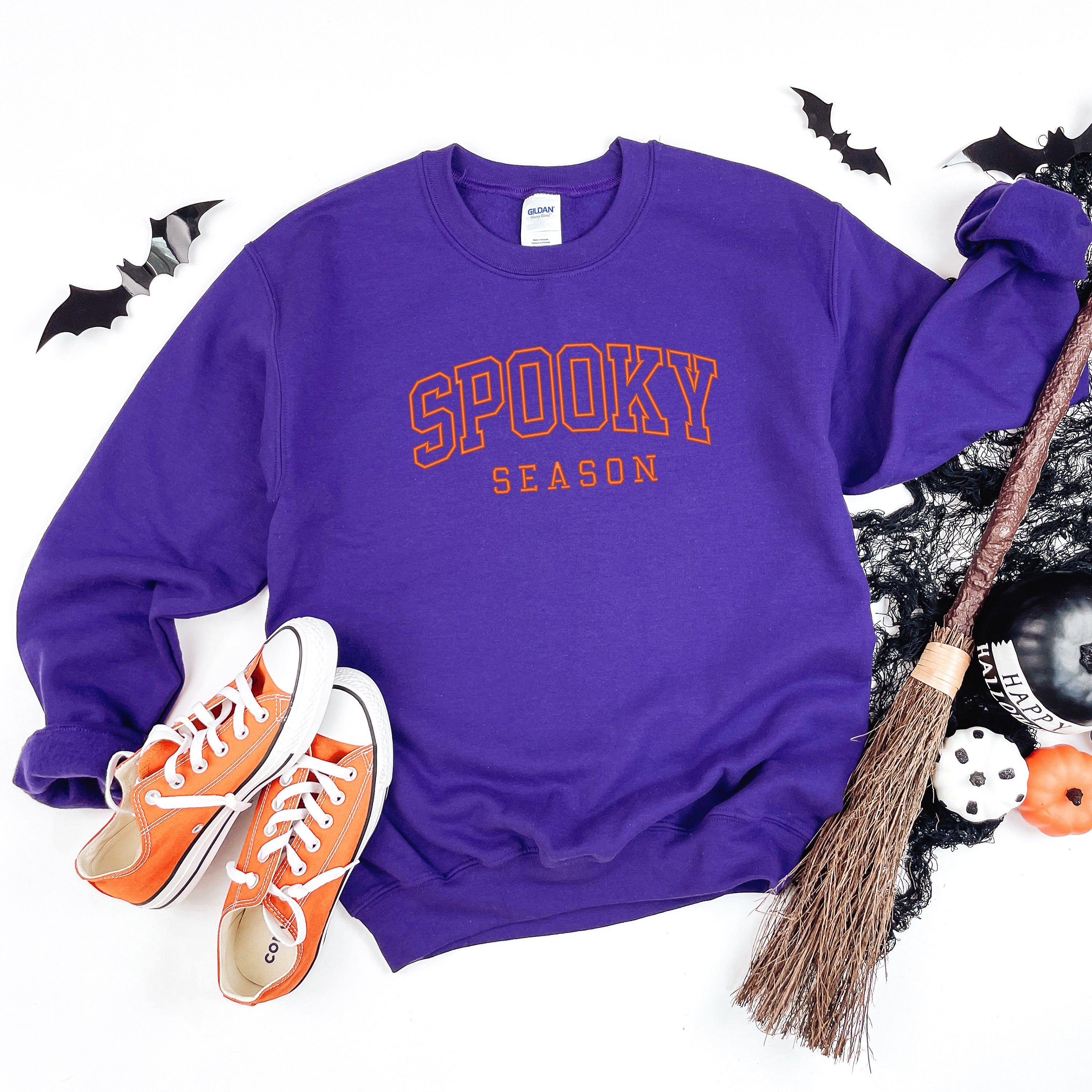 Embroidered Spooky Season | Sweatshirt