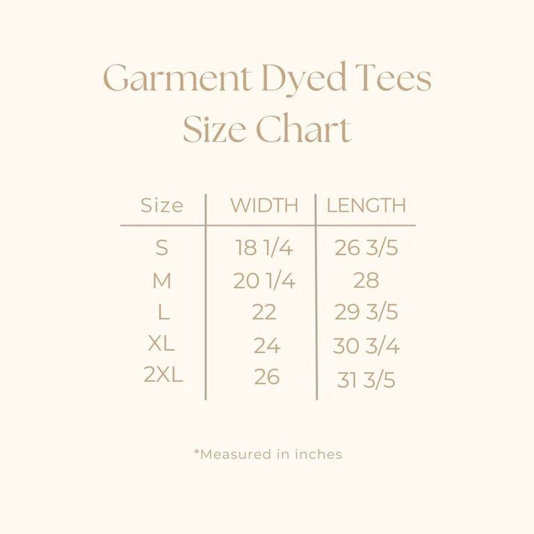 Get Up Get Out Get Country | Garment Dyed Short Sleeve Tee