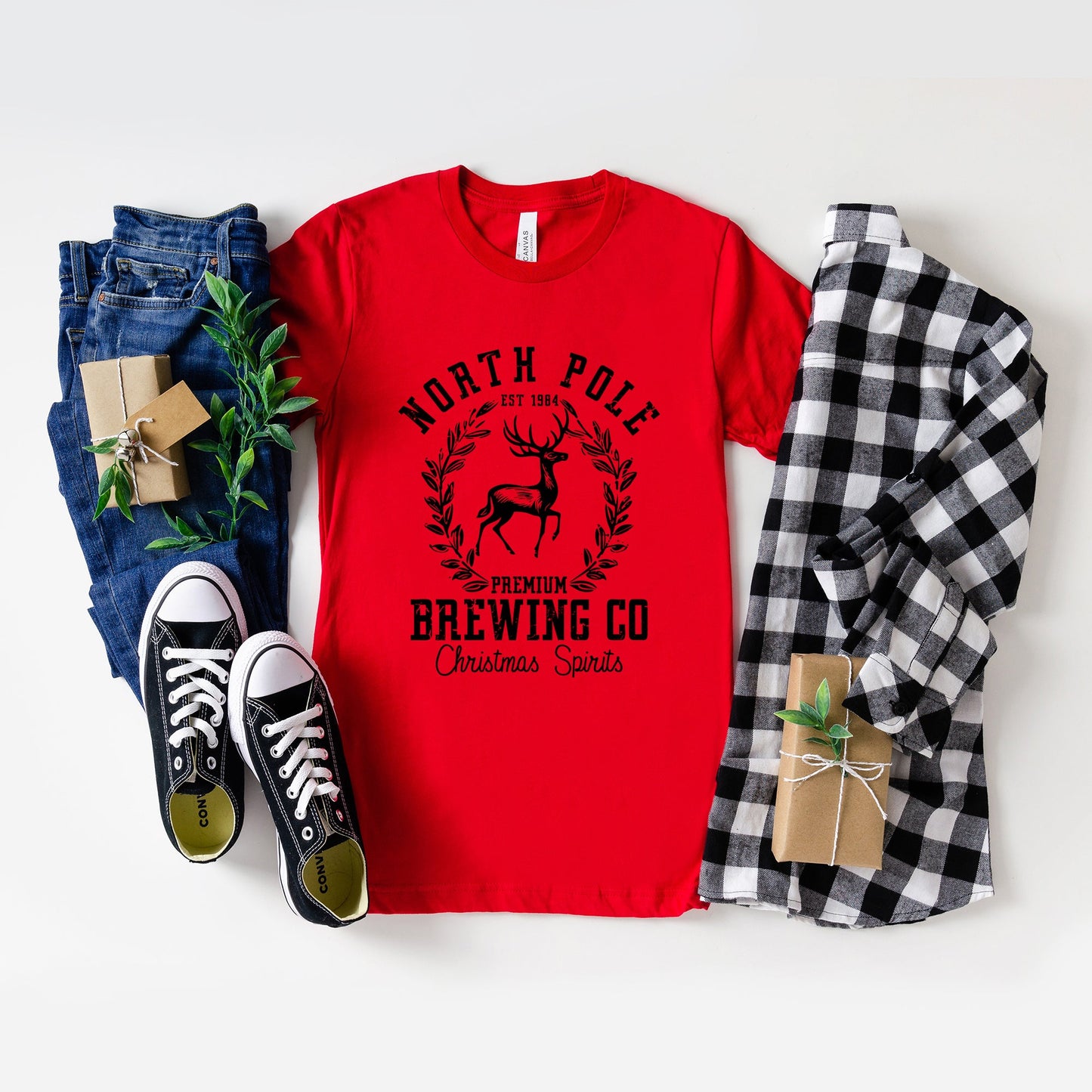 Clearance North Pole Brewing Co | Short Sleeve Crewneck
