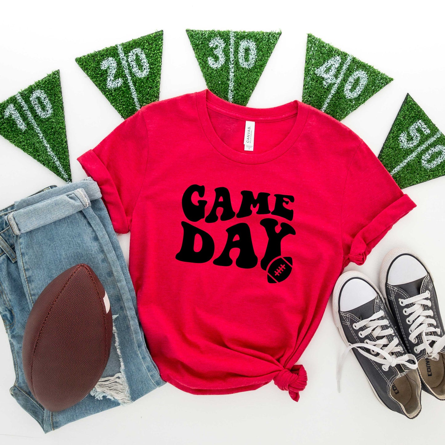 Game Day Football | Short Sleeve Graphic Tee