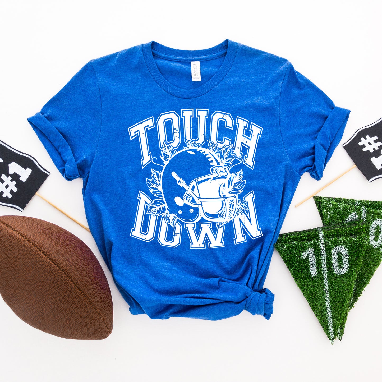 Touchdown Helmet |Short Sleeve Crew Neck