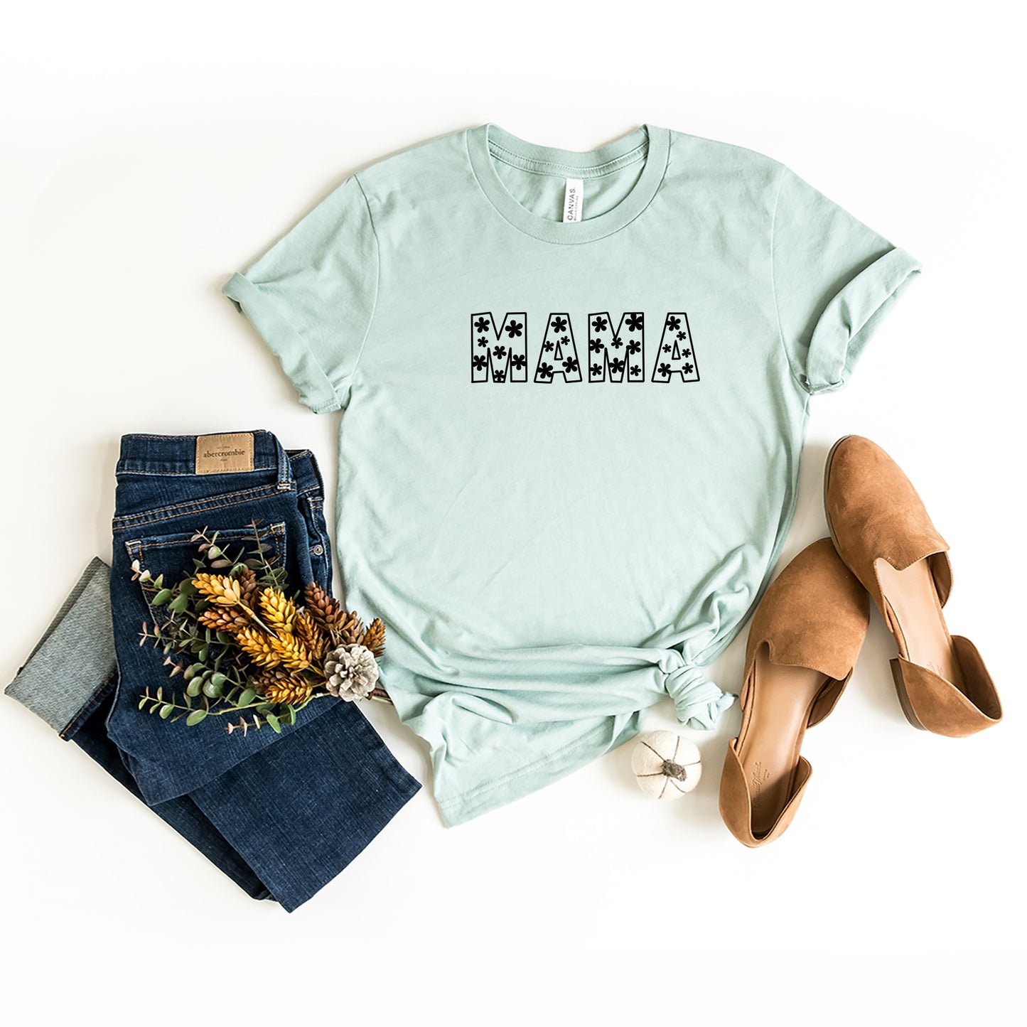Flower Mama Bold | Short Sleeve Graphic Tee