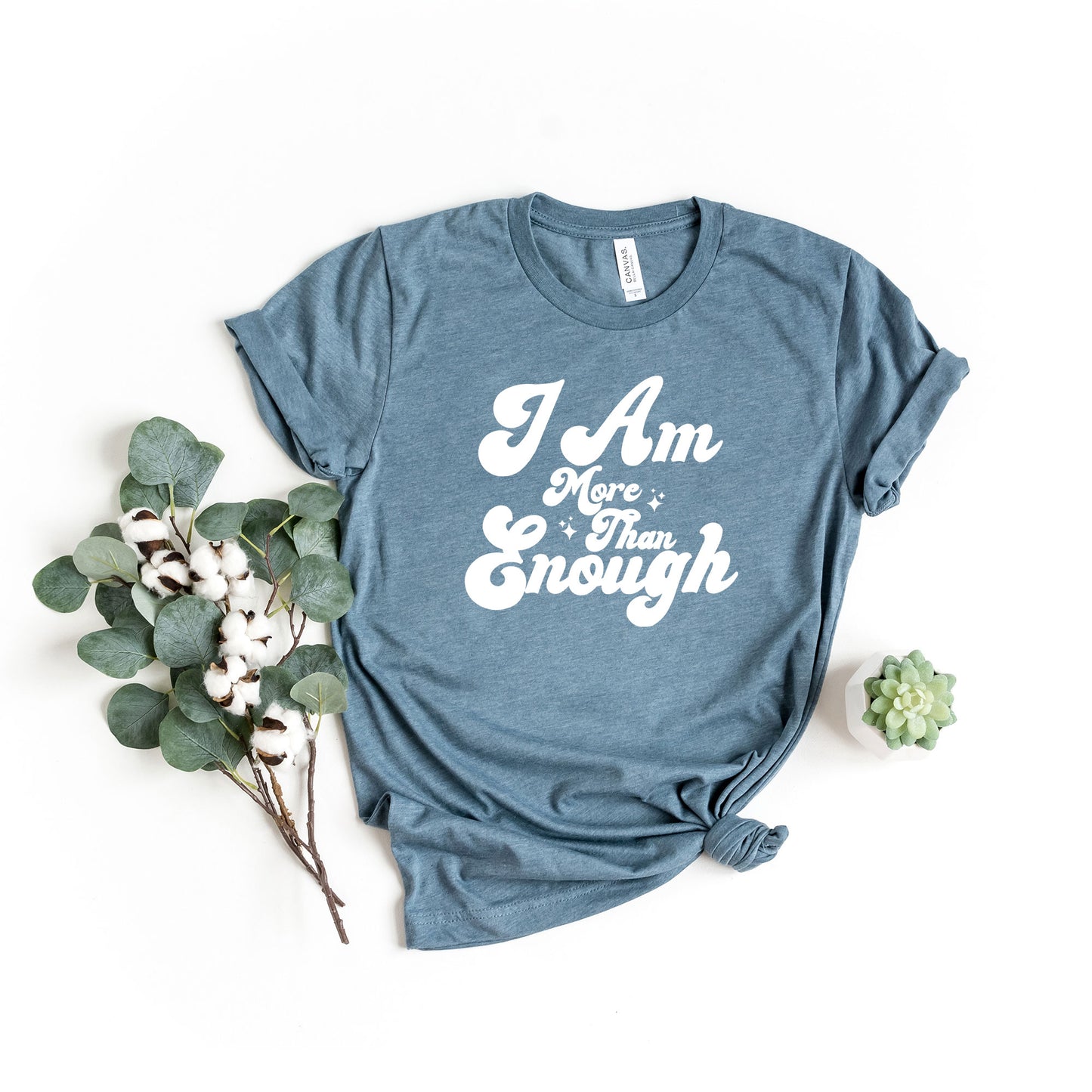 I Am More Than Enough | Short Sleeve Graphic Tee