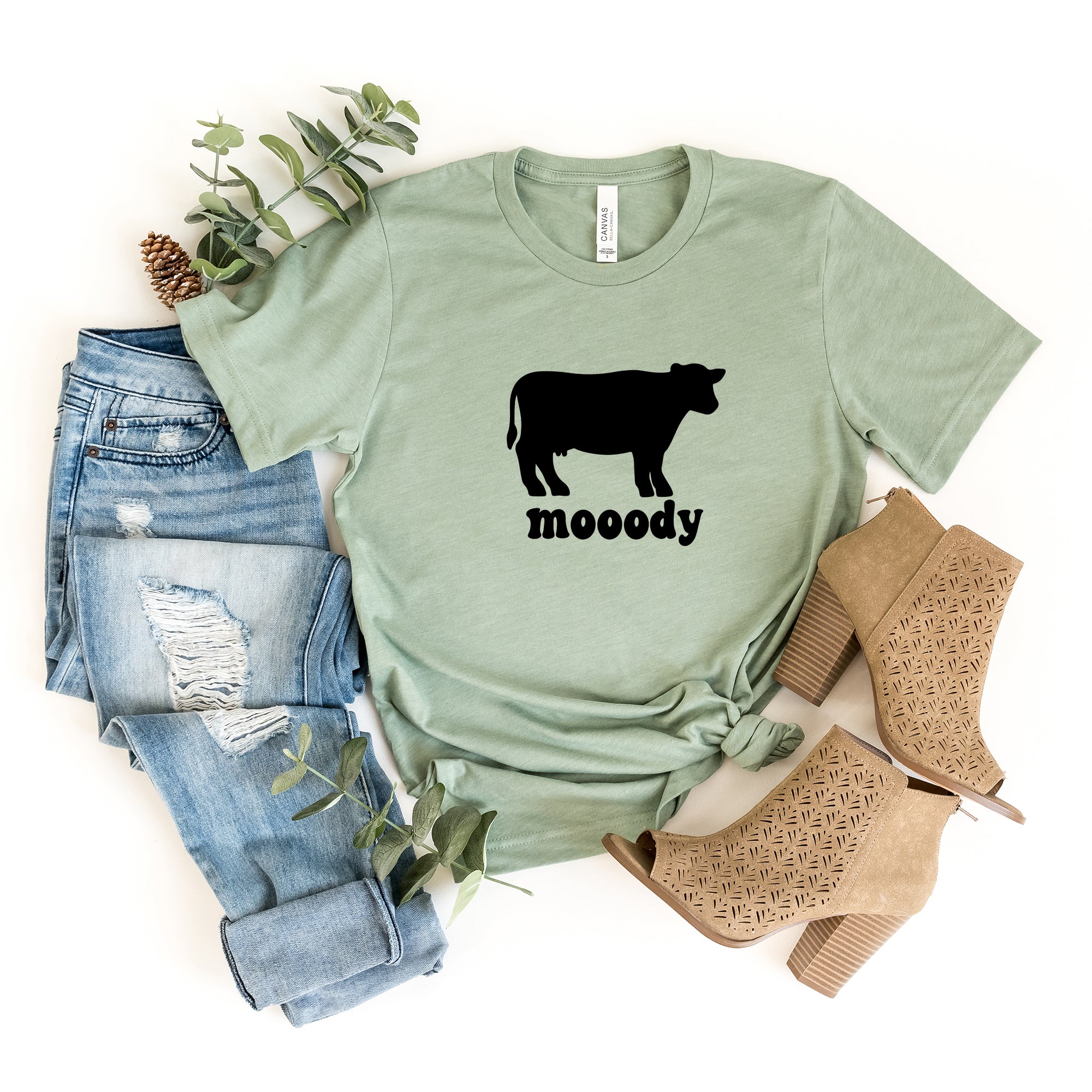 Mooody Cow | Short Sleeve Graphic Tee