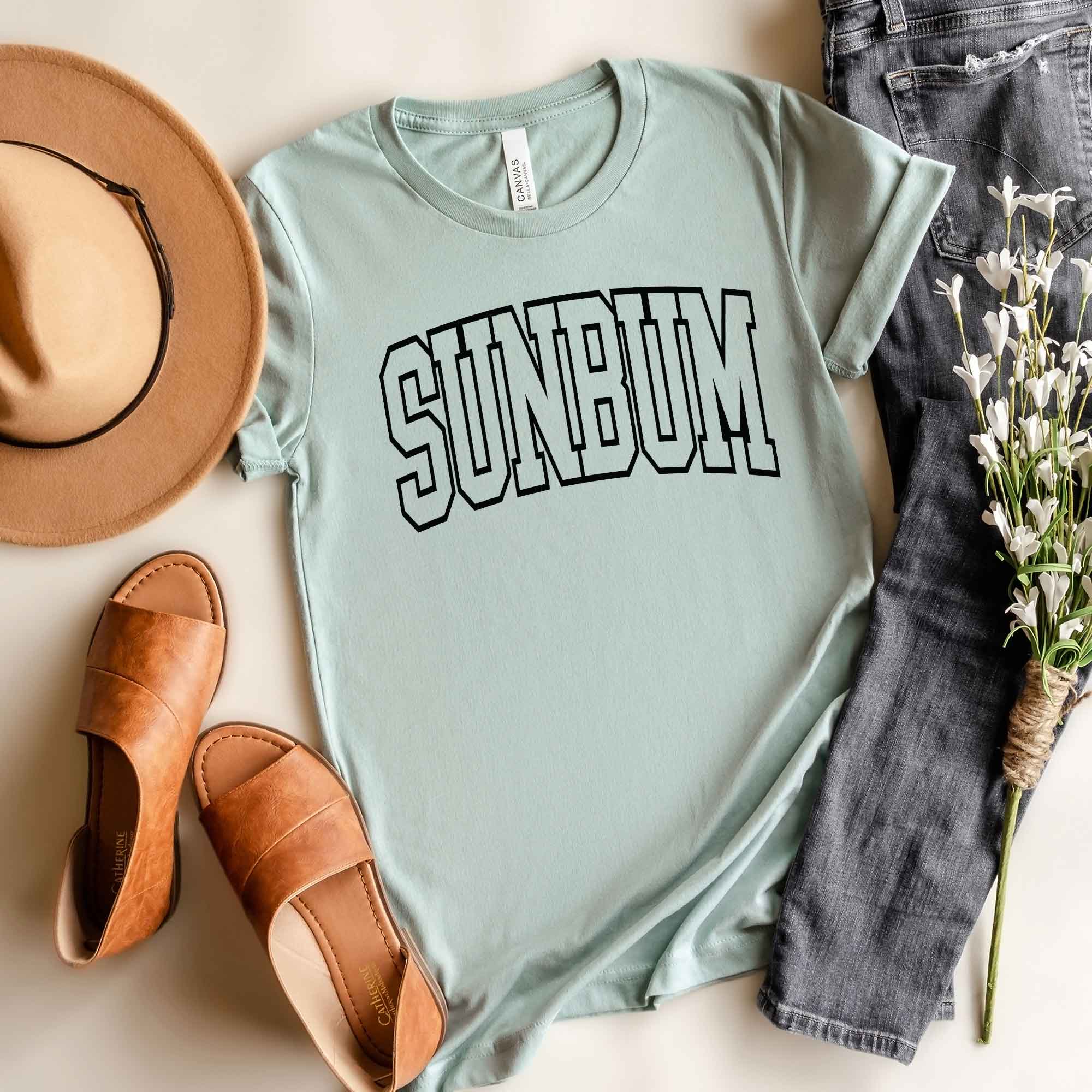 Varsity Sunbum | Short Sleeve Graphic Tee