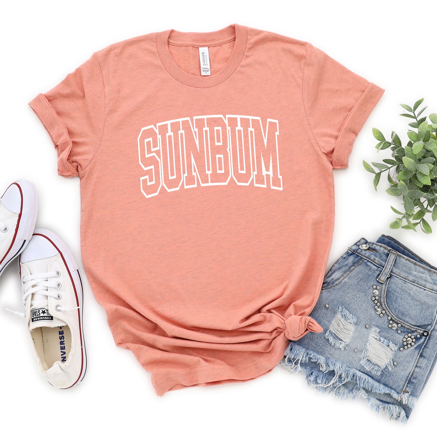 Varsity Sunbum | Short Sleeve Graphic Tee