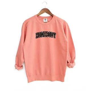 Embroidered Homebody | Garment Dyed Sweatshirt