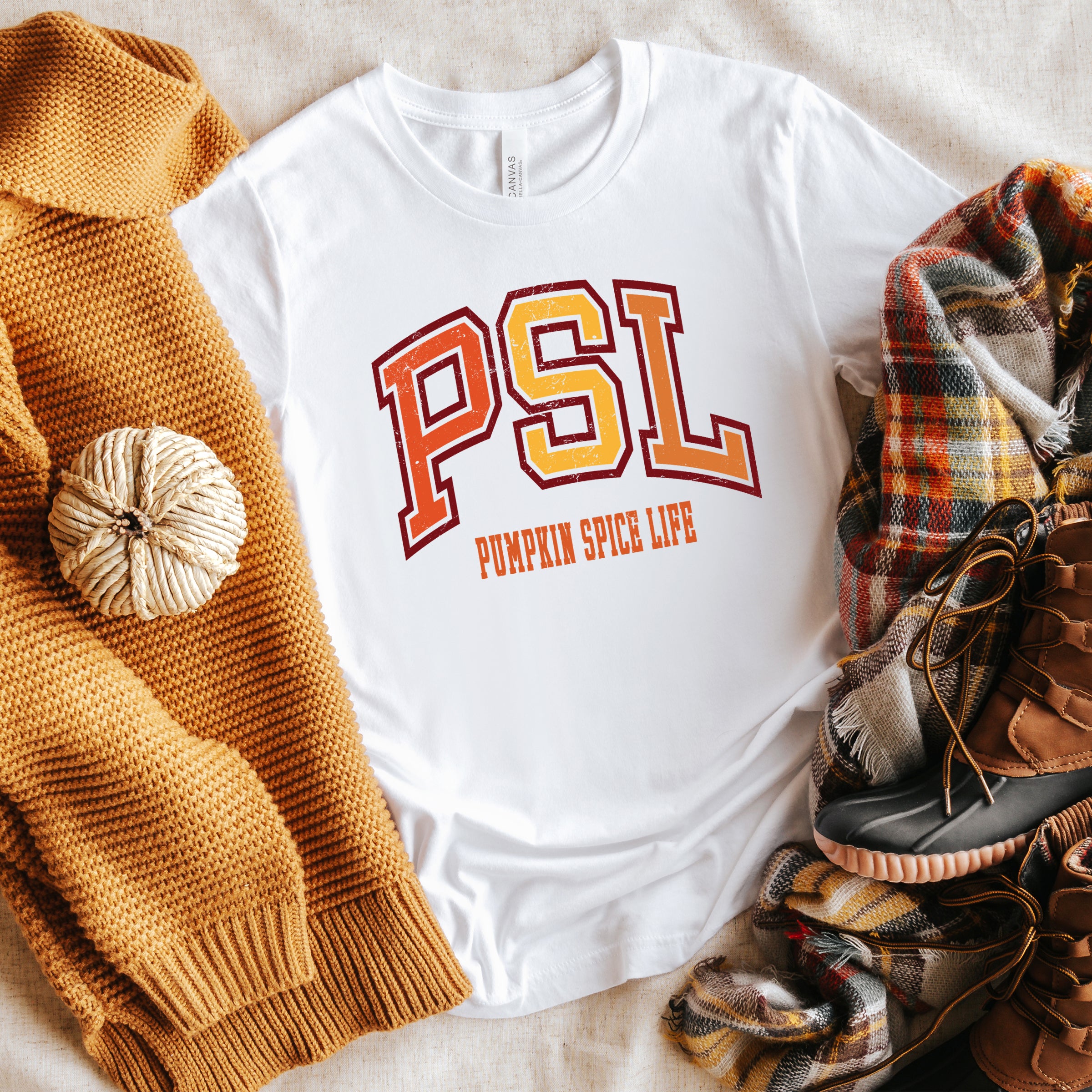 Pumpkin Spice Life | Short Sleeve Crew Neck