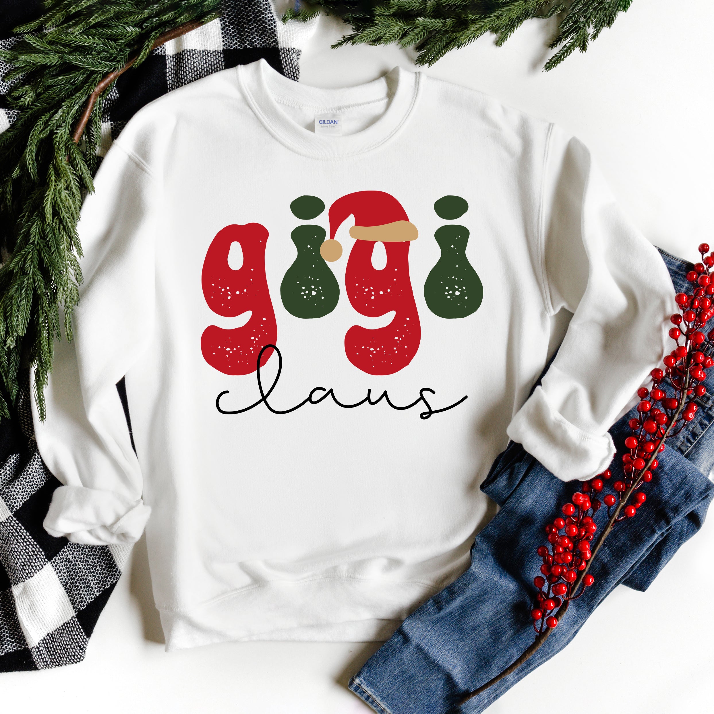 Gigi Claus Hat |Sweatshirt